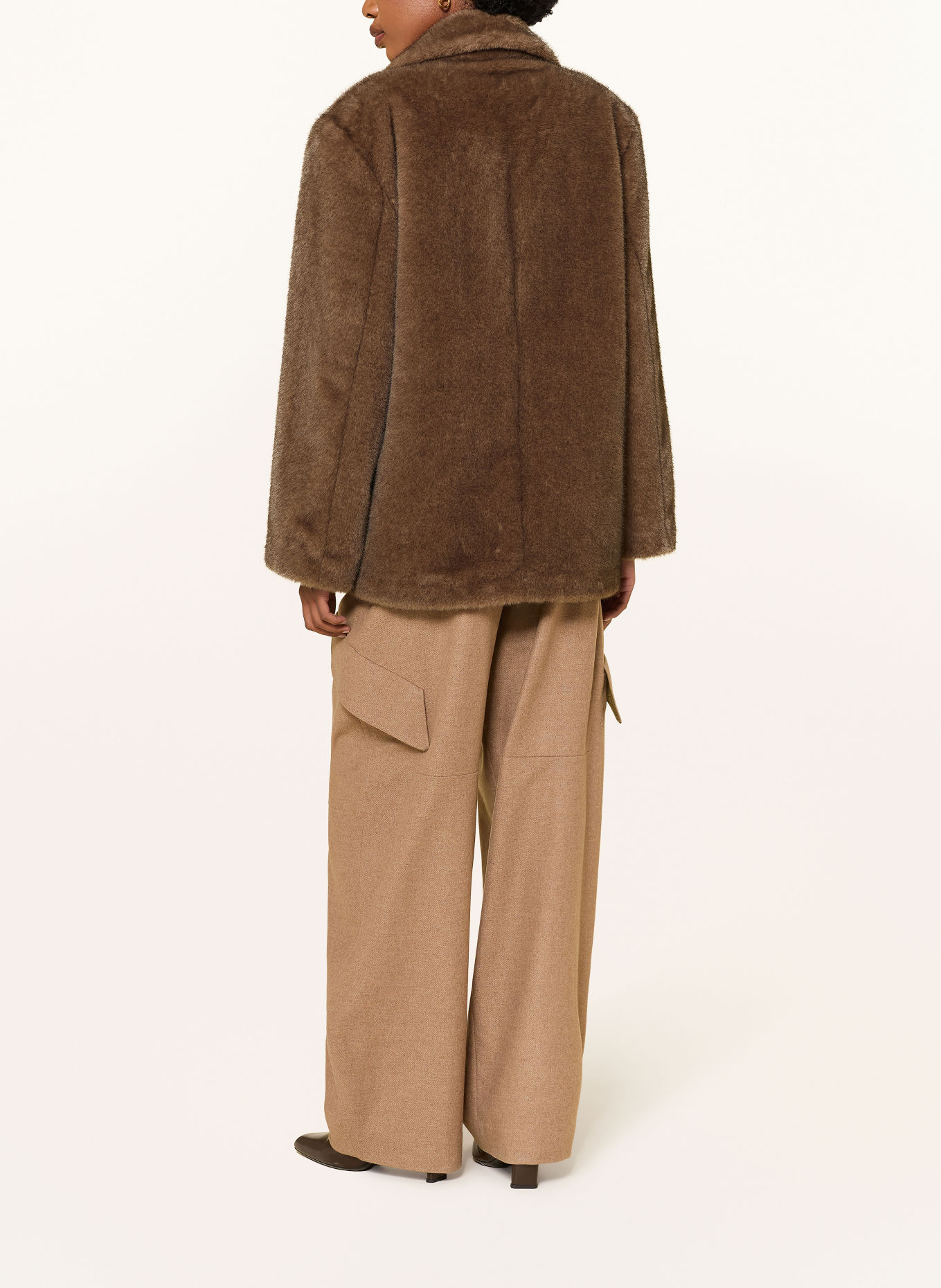 DOROTHEE SCHUMACHER Kunstfell-Jacke: BRAUN