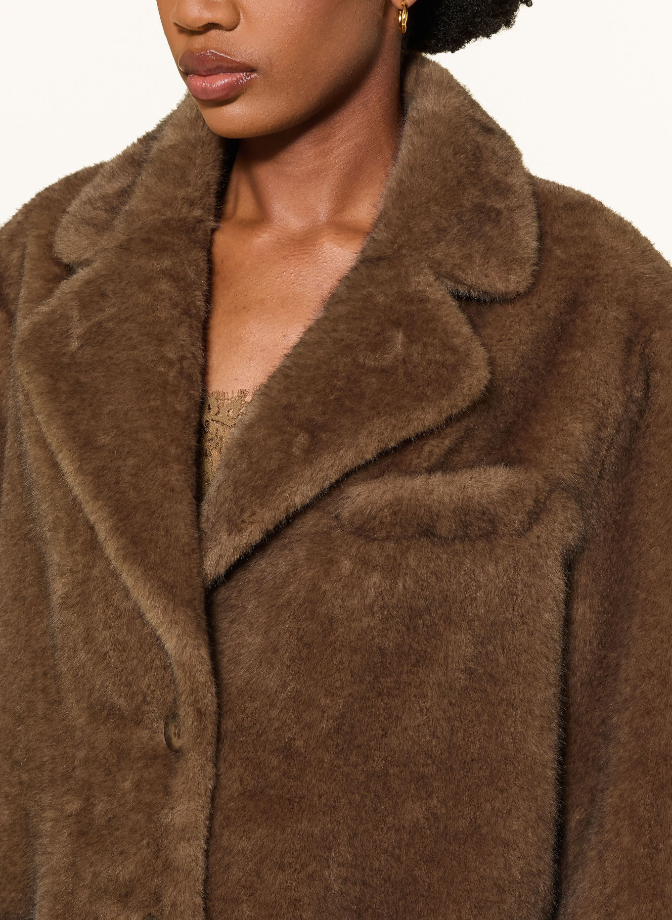 DOROTHEE SCHUMACHER Kunstfell-Jacke: BRAUN