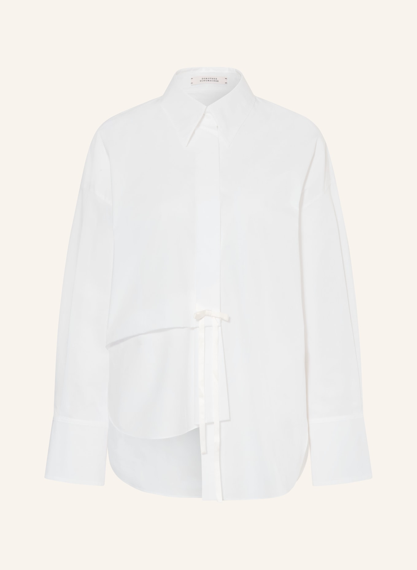 DOROTHEE SCHUMACHER Hemdbluse POPLIN POWER: WEISS