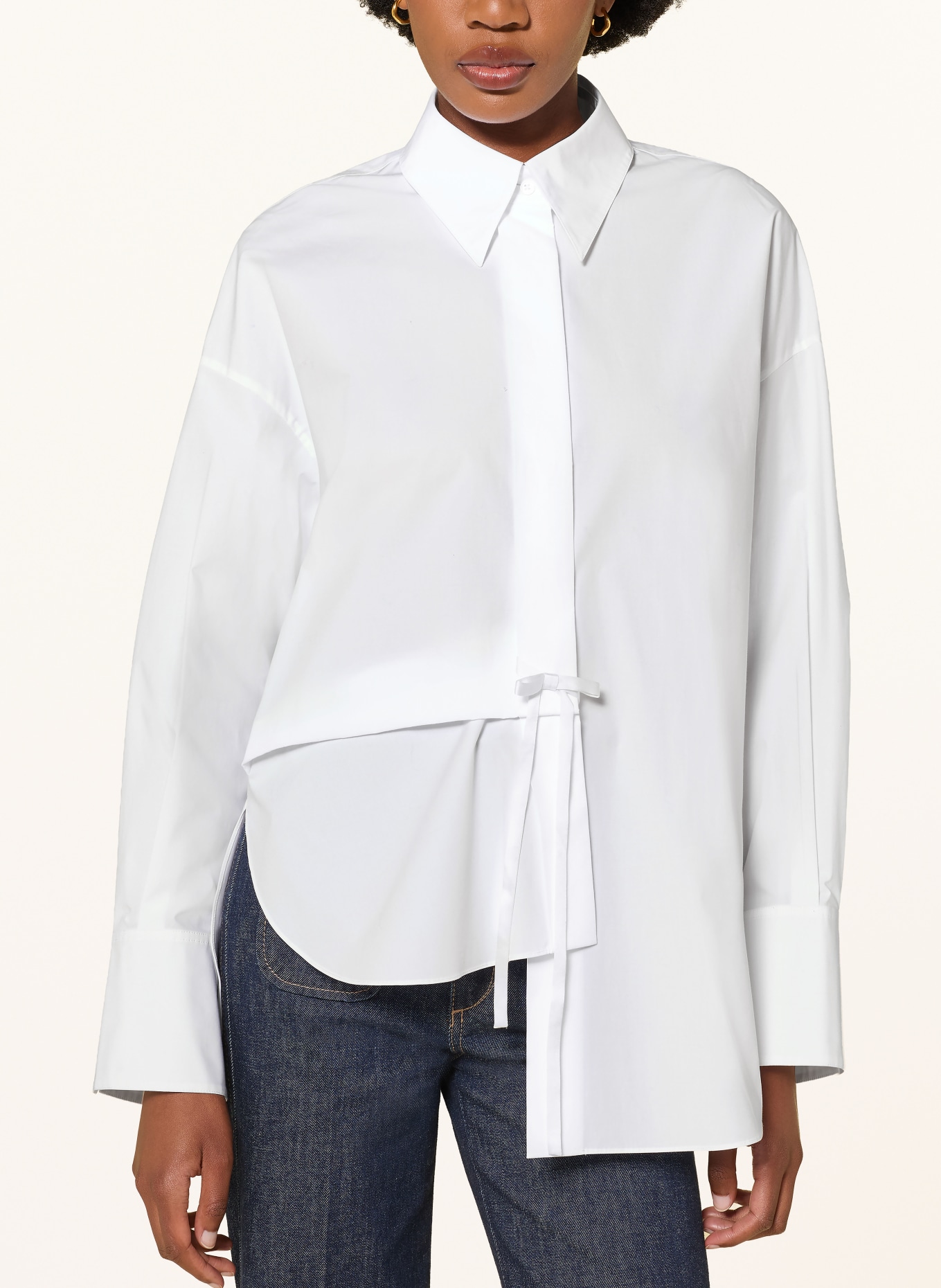DOROTHEE SCHUMACHER Hemdbluse POPLIN POWER: WEISS