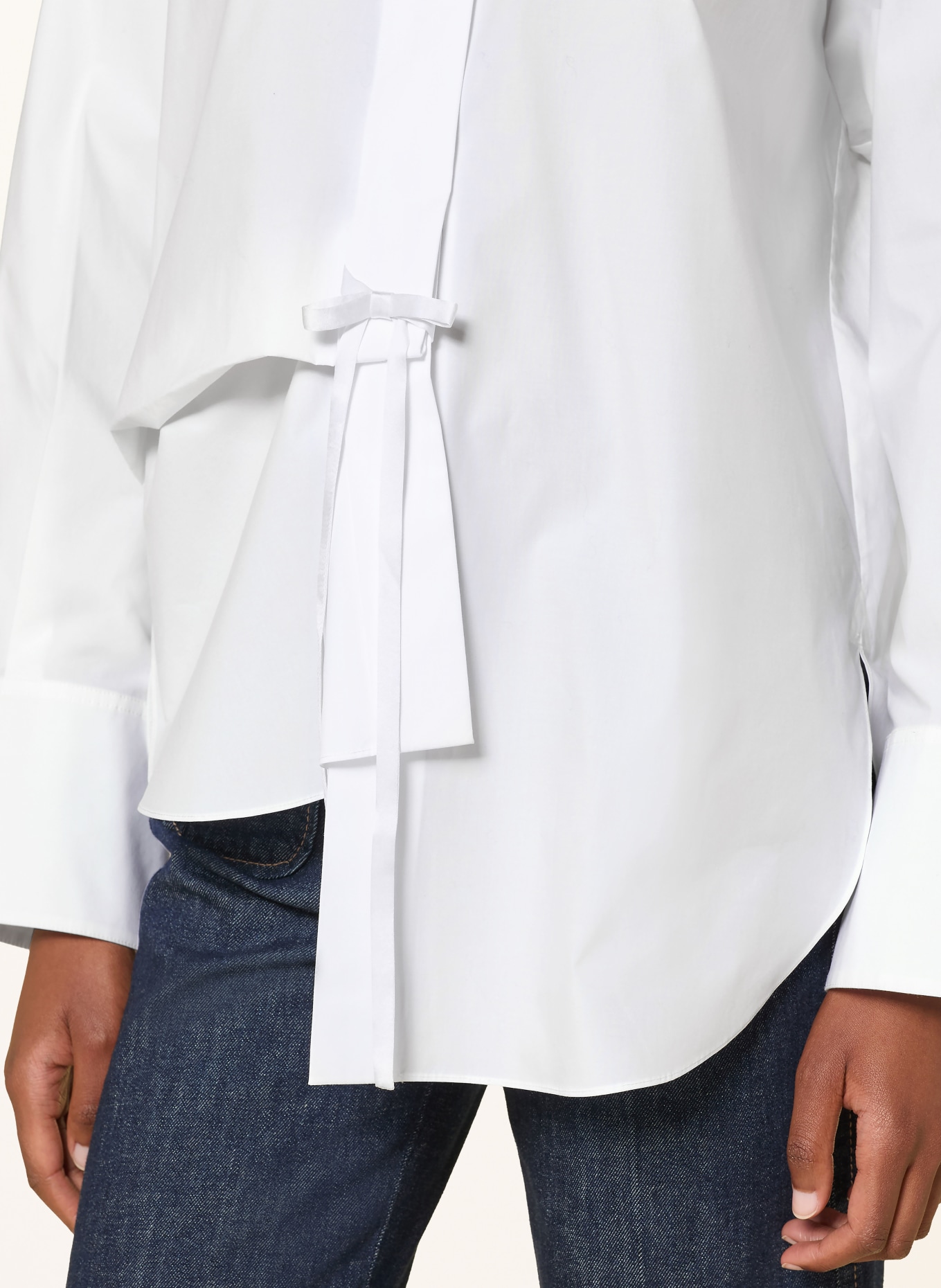 DOROTHEE SCHUMACHER Hemdbluse POPLIN POWER: WEISS