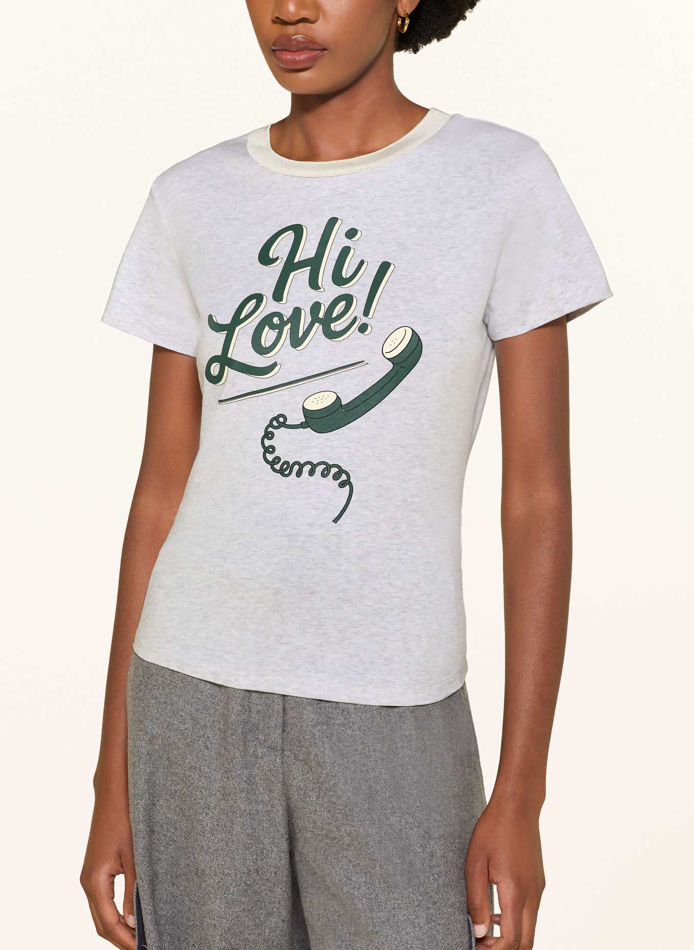 DOROTHEE SCHUMACHER T-Shirt ALL TIME FAVORITES: HELLGRAU