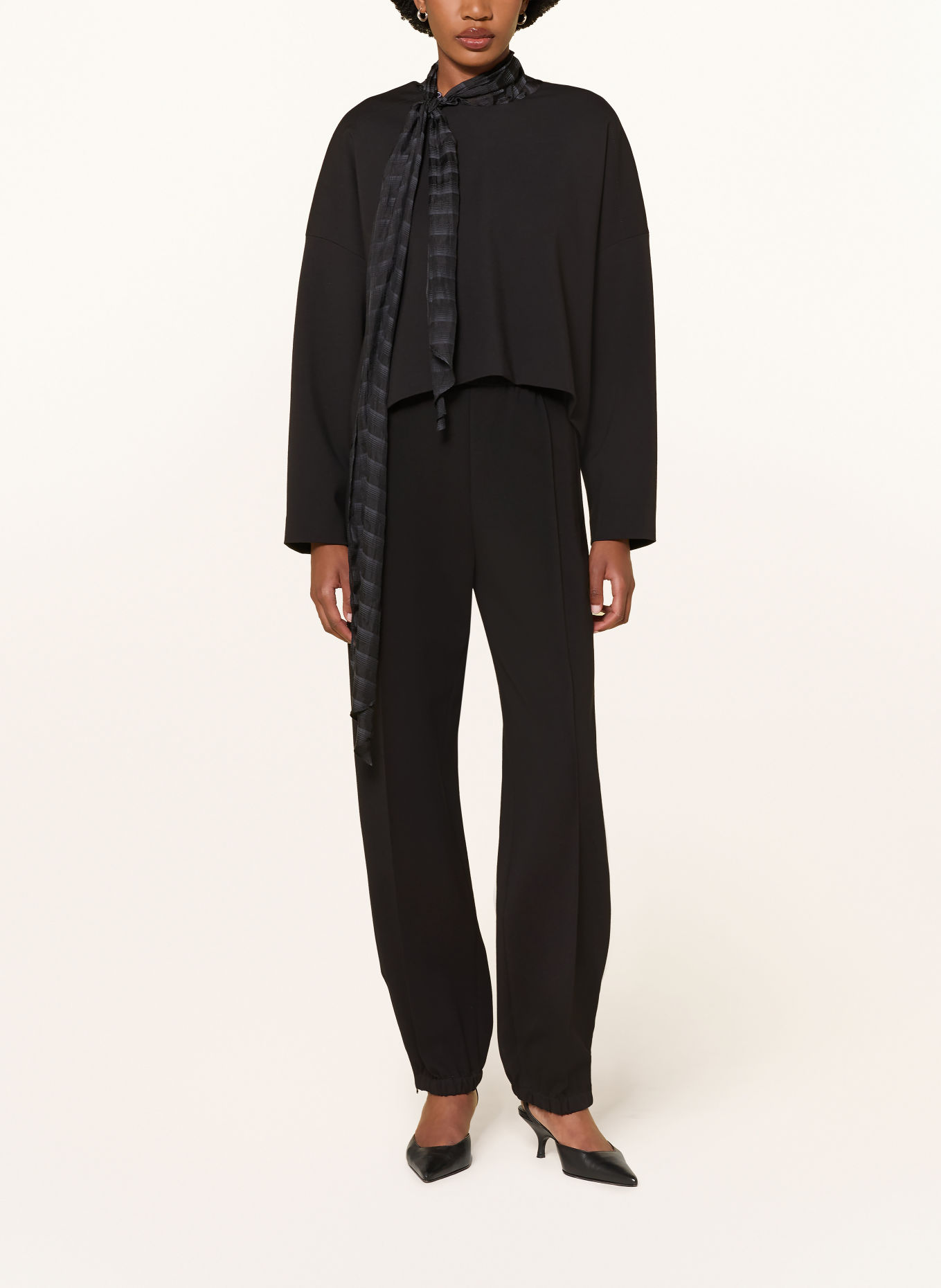 DOROTHEE SCHUMACHER Hose im Jogging-Stil: SCHWARZ