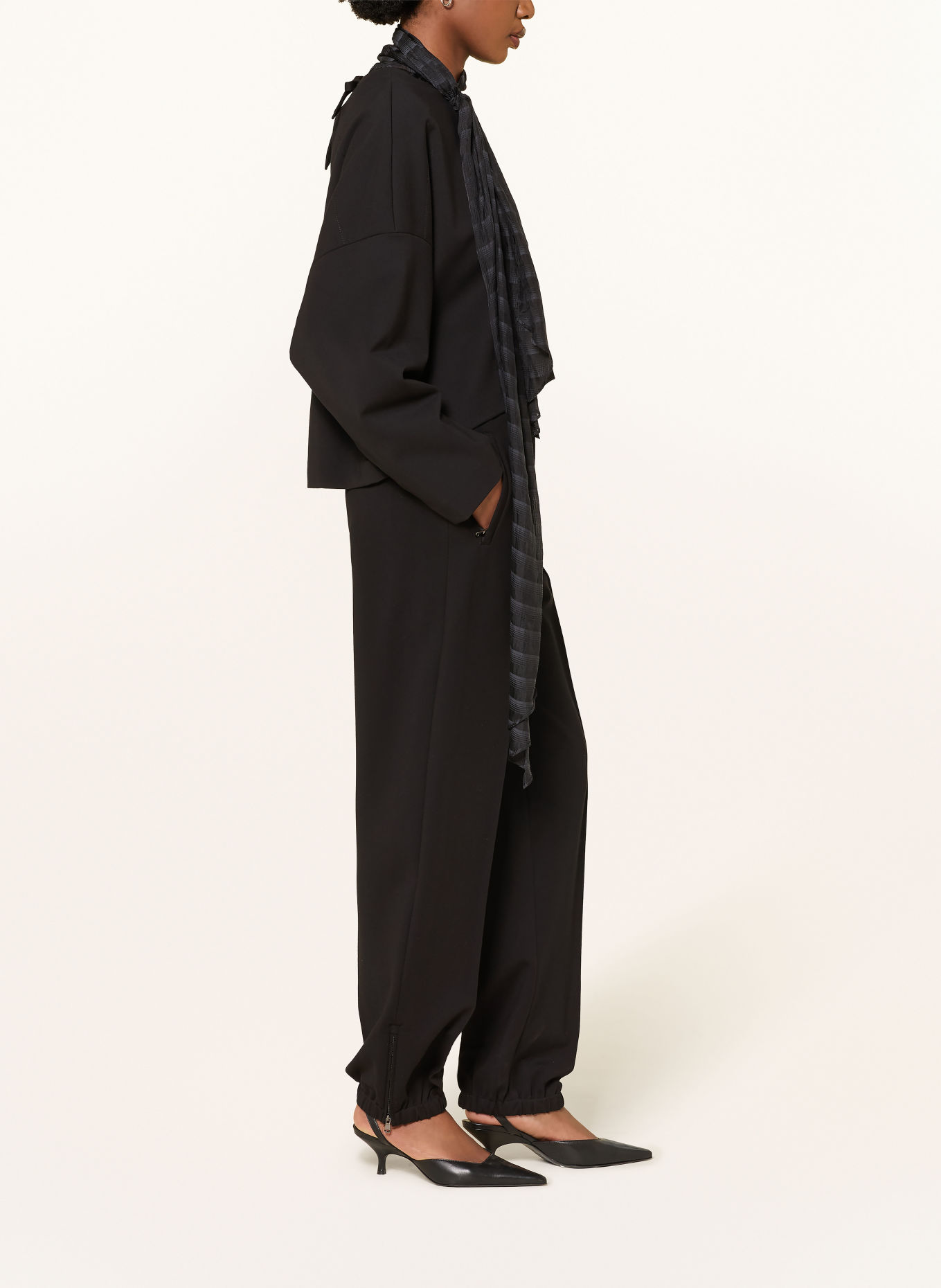 DOROTHEE SCHUMACHER Hose im Jogging-Stil: SCHWARZ