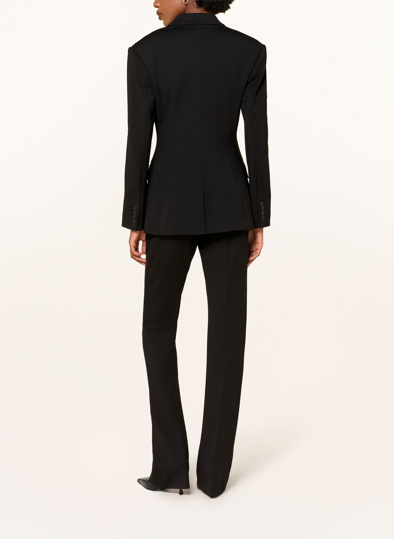 DOROTHEE SCHUMACHER Bootcut-Hose EMOTIONAL ESSENCE: SCHWARZ