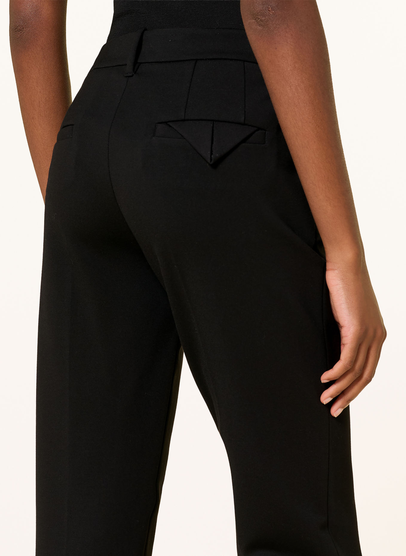 DOROTHEE SCHUMACHER Bootcut-Hose EMOTIONAL ESSENCE: SCHWARZ