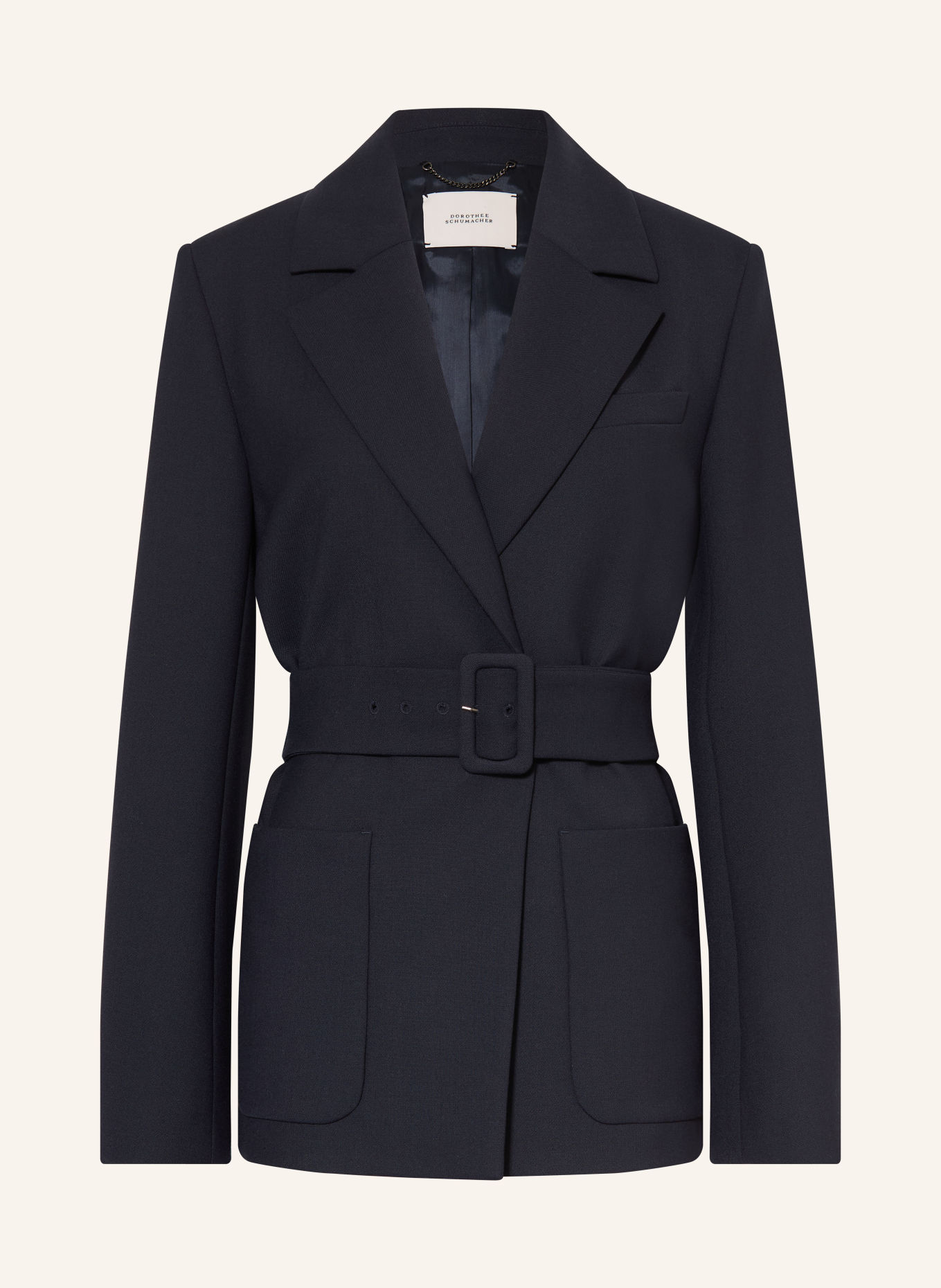 DOROTHEE SCHUMACHER Jacke REFRESHING AMBITION: DUNKELBLAU
