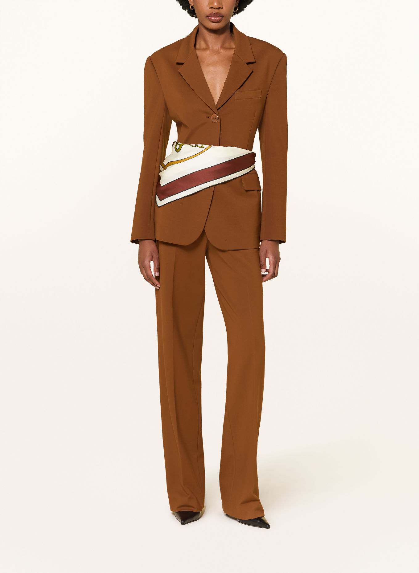 DOROTHEE SCHUMACHER Wide-leg trousers EMOTIONAL ESSENCE: BROWN