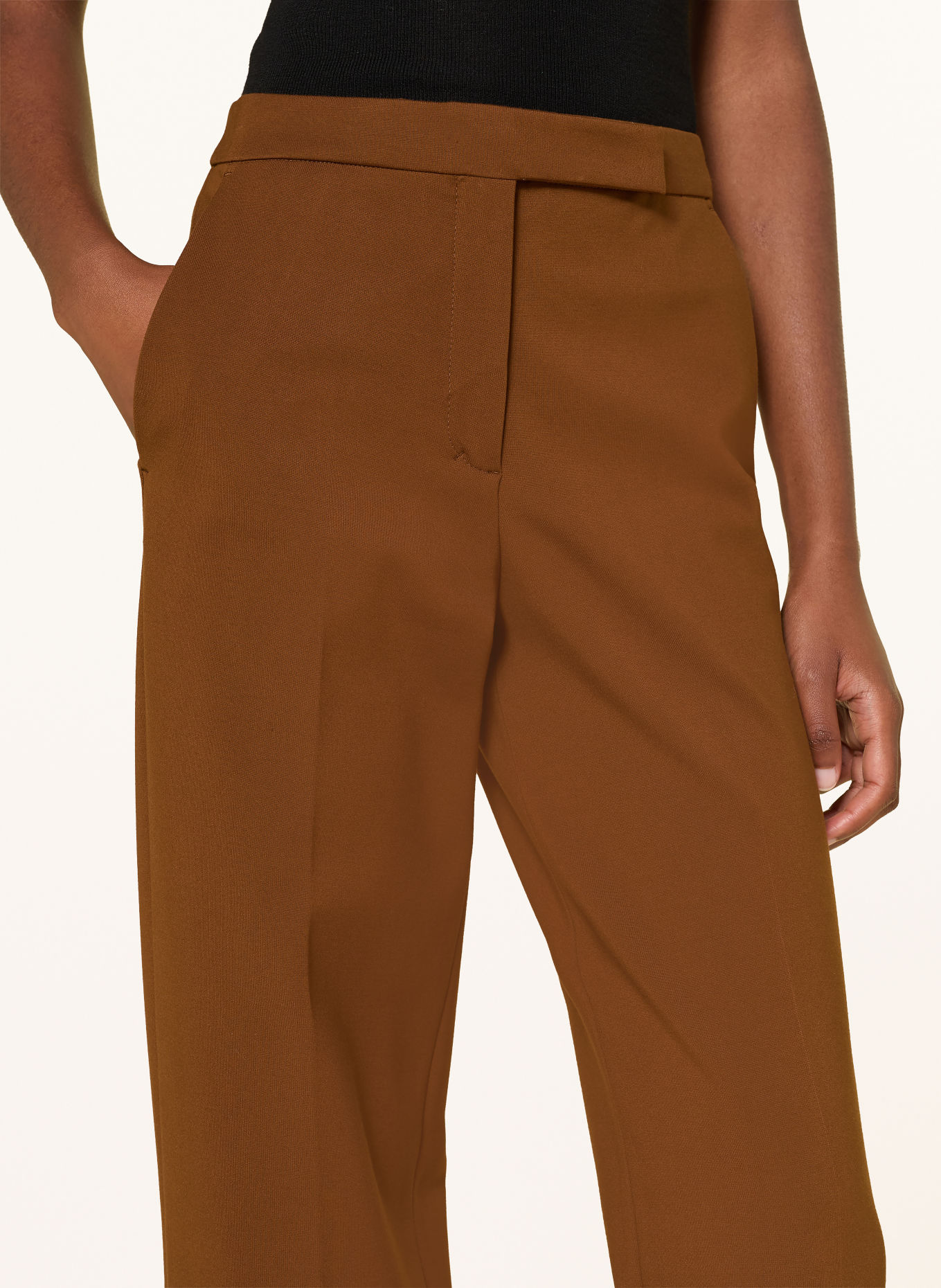 DOROTHEE SCHUMACHER Wide-leg trousers EMOTIONAL ESSENCE: BROWN