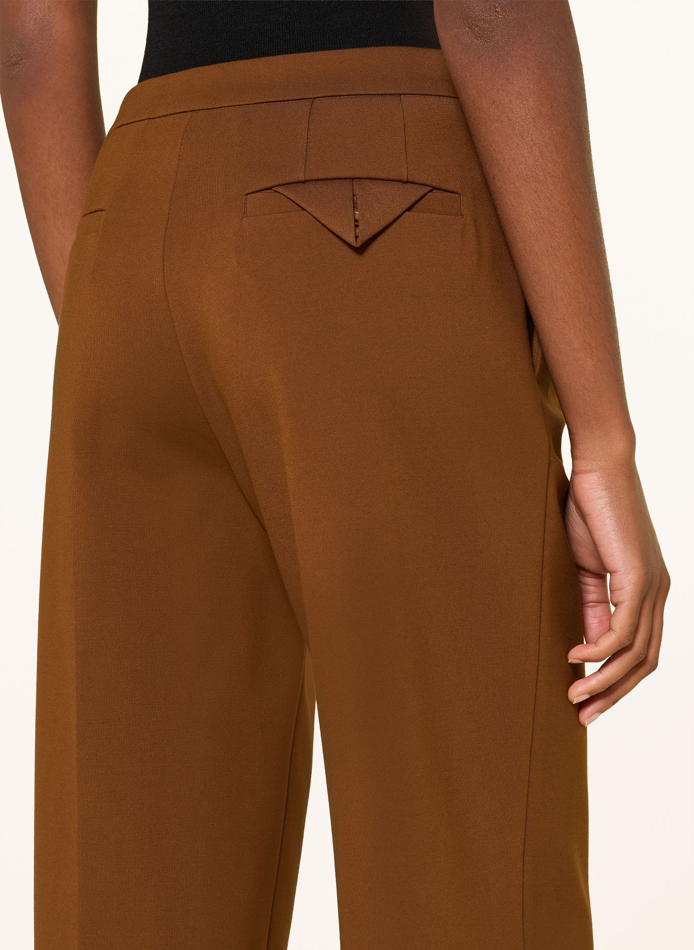 DOROTHEE SCHUMACHER Wide-leg trousers EMOTIONAL ESSENCE: BROWN