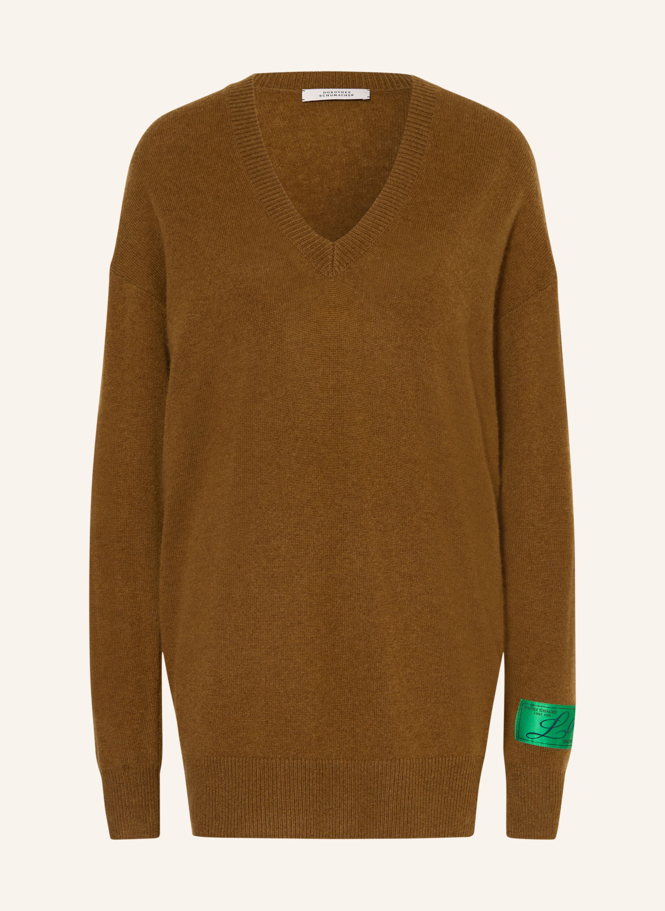 DOROTHEE SCHUMACHER Trui met kasjmier: BRUIN