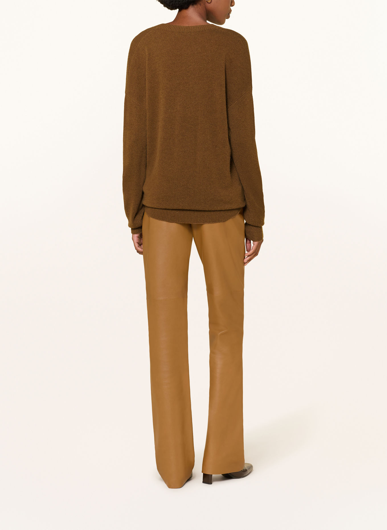 DOROTHEE SCHUMACHER Trui met kasjmier: BRUIN