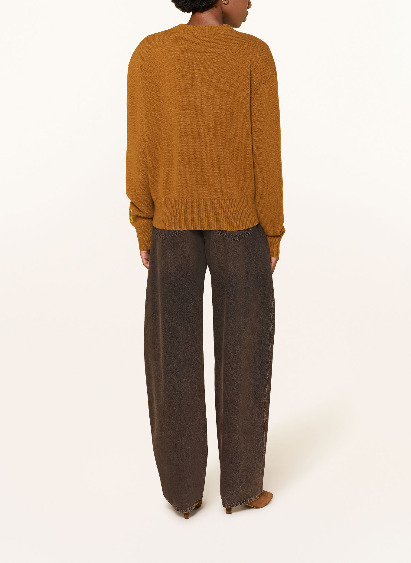 DOROTHEE SCHUMACHER Trui MODERN STATEMENTS met kasjmier: COGNAC