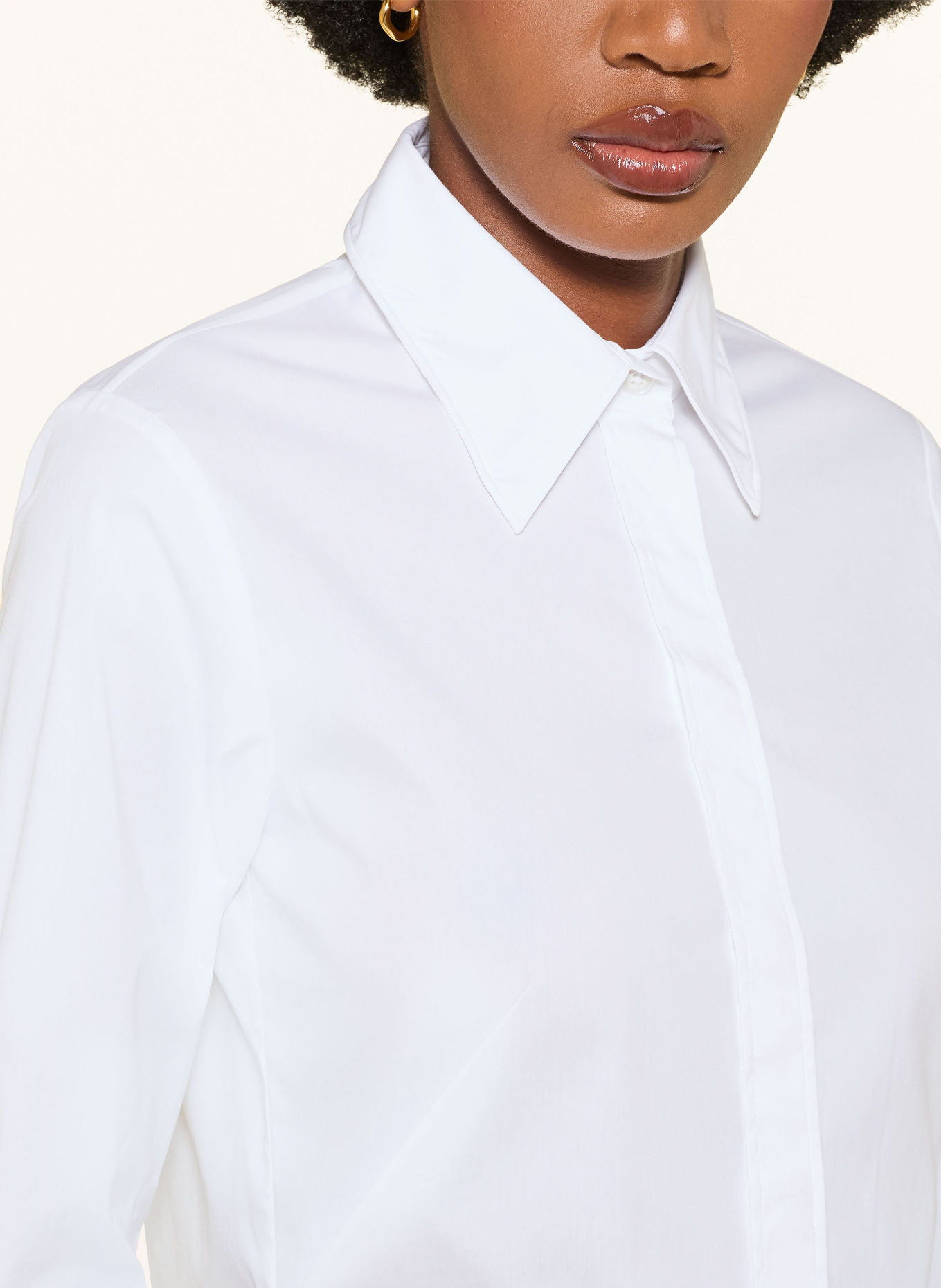 DOROTHEE SCHUMACHER POPLIN LOVE Shirt blouse: WHITE