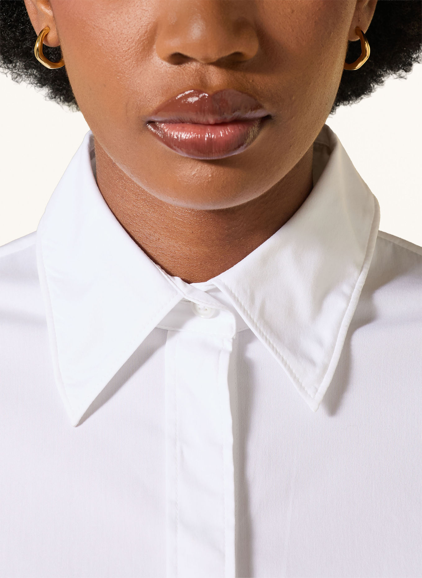 DOROTHEE SCHUMACHER POPLIN LOVE Shirt blouse: WHITE