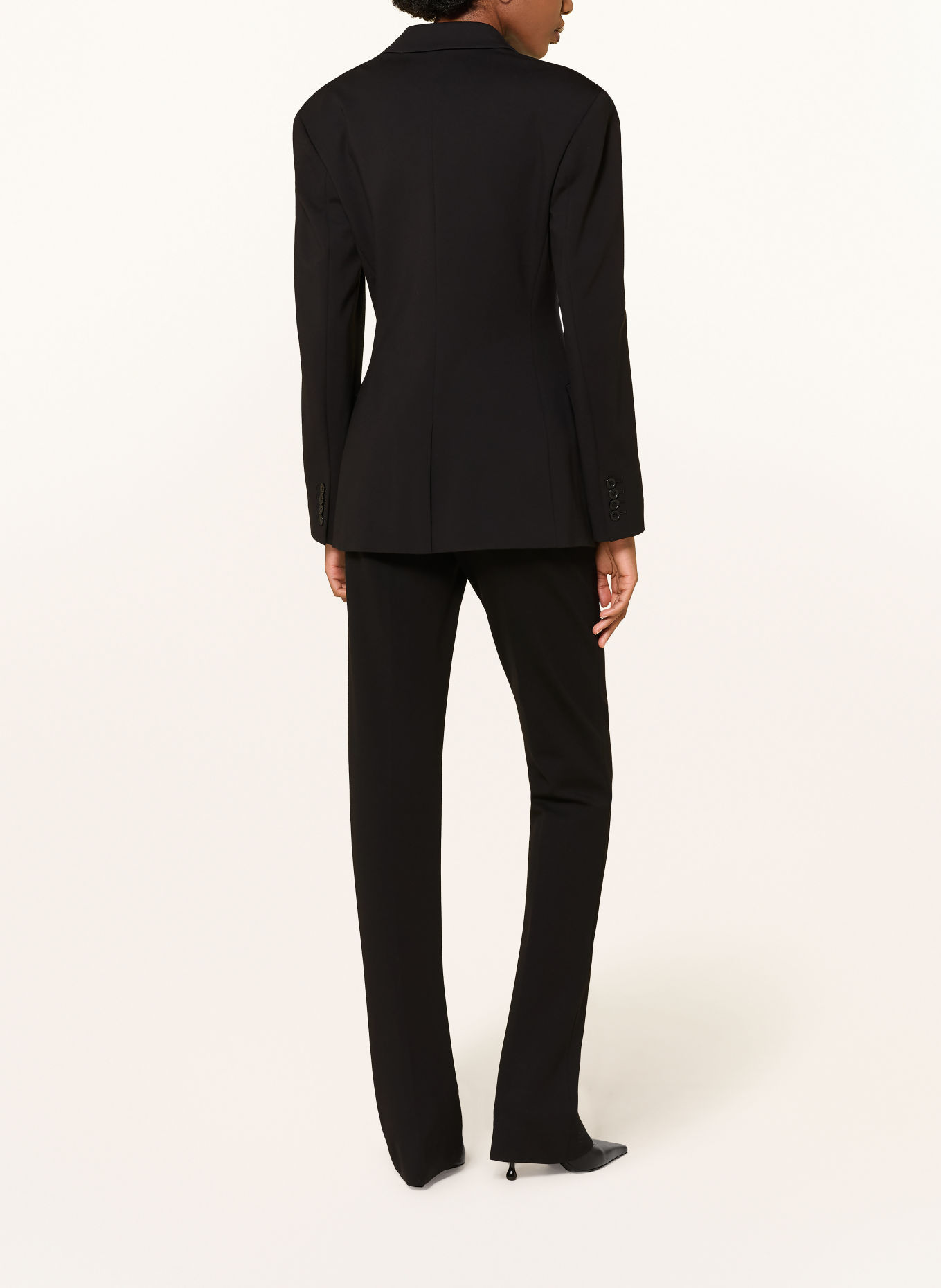 DOROTHEE SCHUMACHER EMOTIONAL ESSENCE Blazer: BLACK