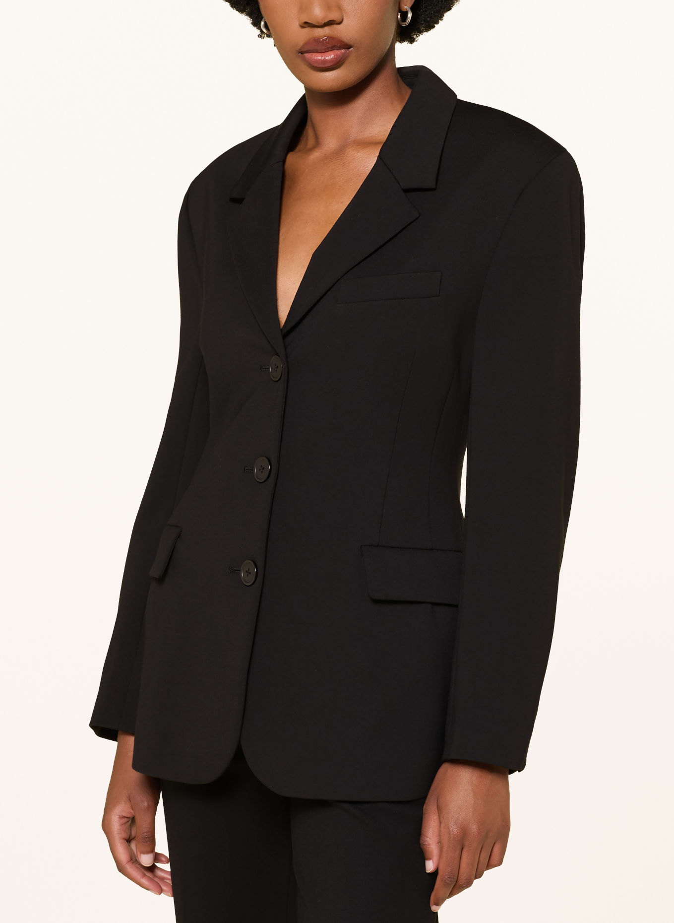 DOROTHEE SCHUMACHER EMOTIONAL ESSENCE Blazer: BLACK