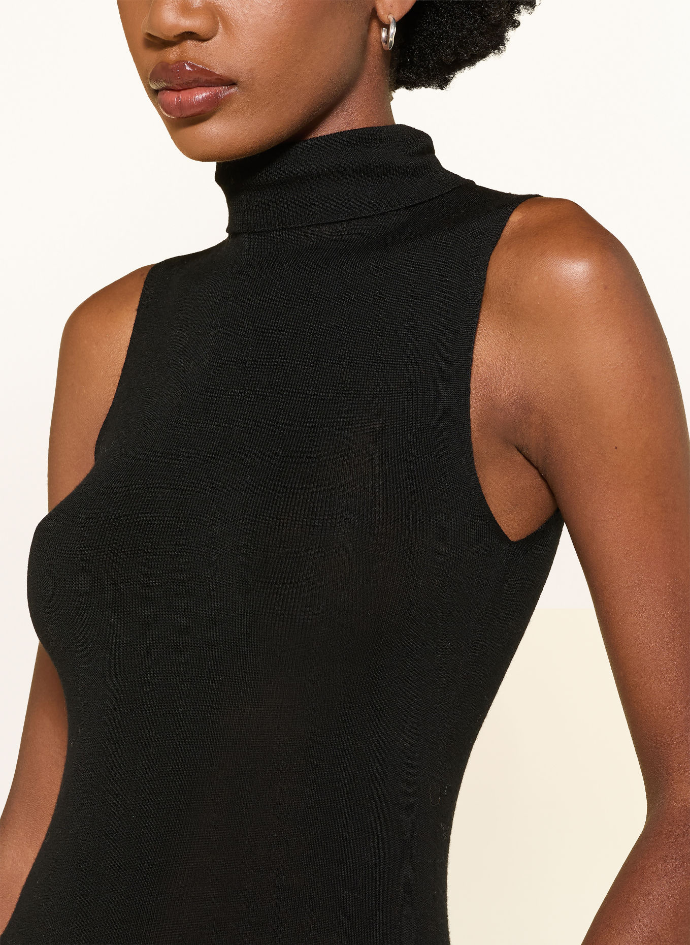 DOROTHEE SCHUMACHER Gebreide top: ZWART