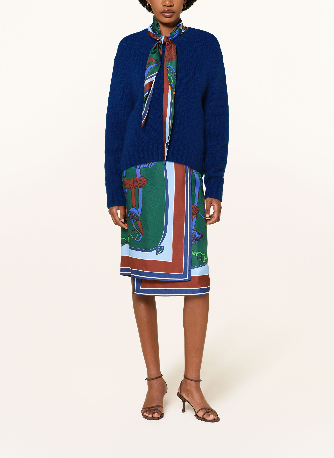DOROTHEE SCHUMACHER Kashmir-trøje LUXURY LOVE: BLÅ