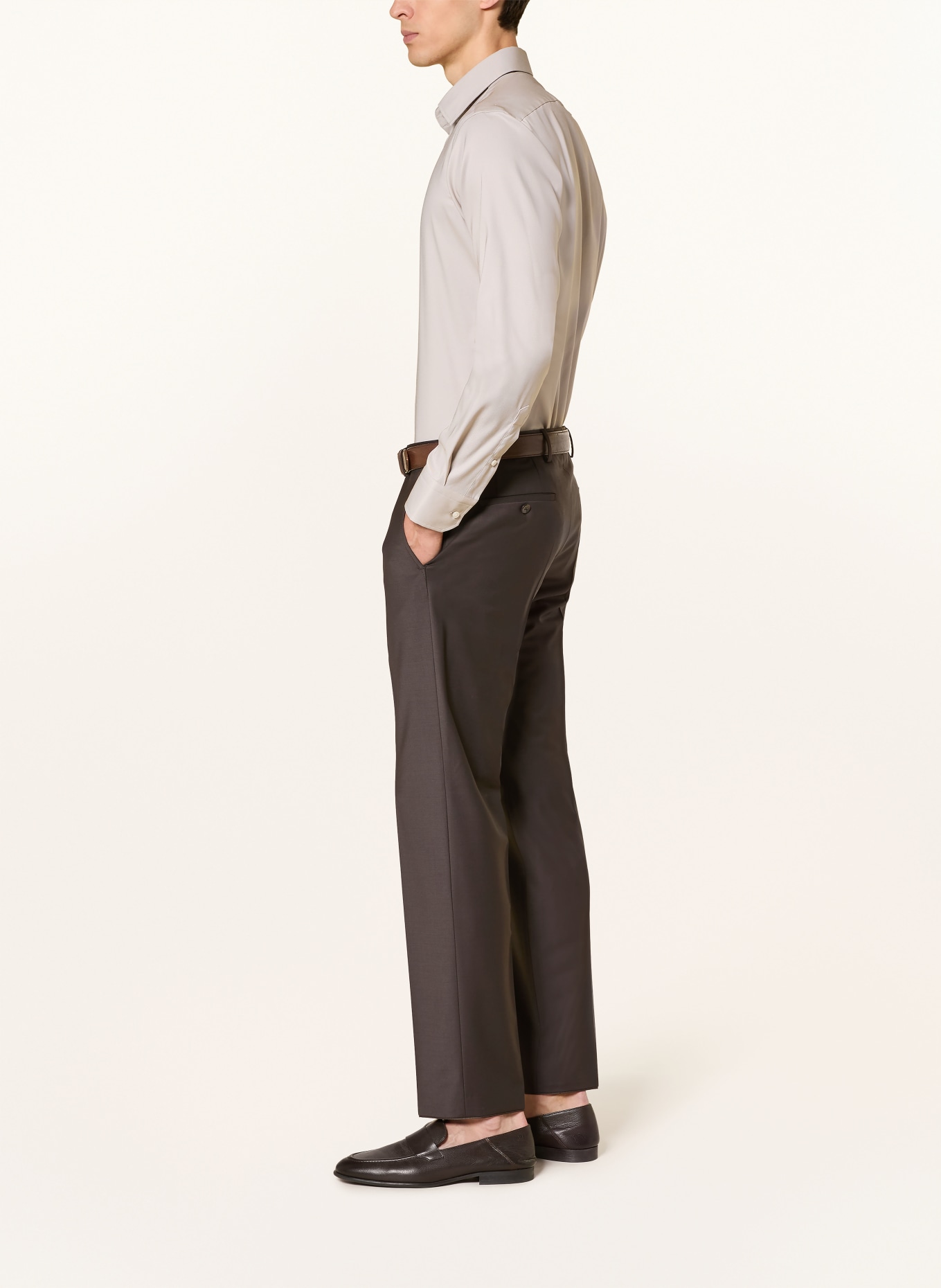 ROY ROBSON Anzughose Slim Fit: A201 DARK BROWN