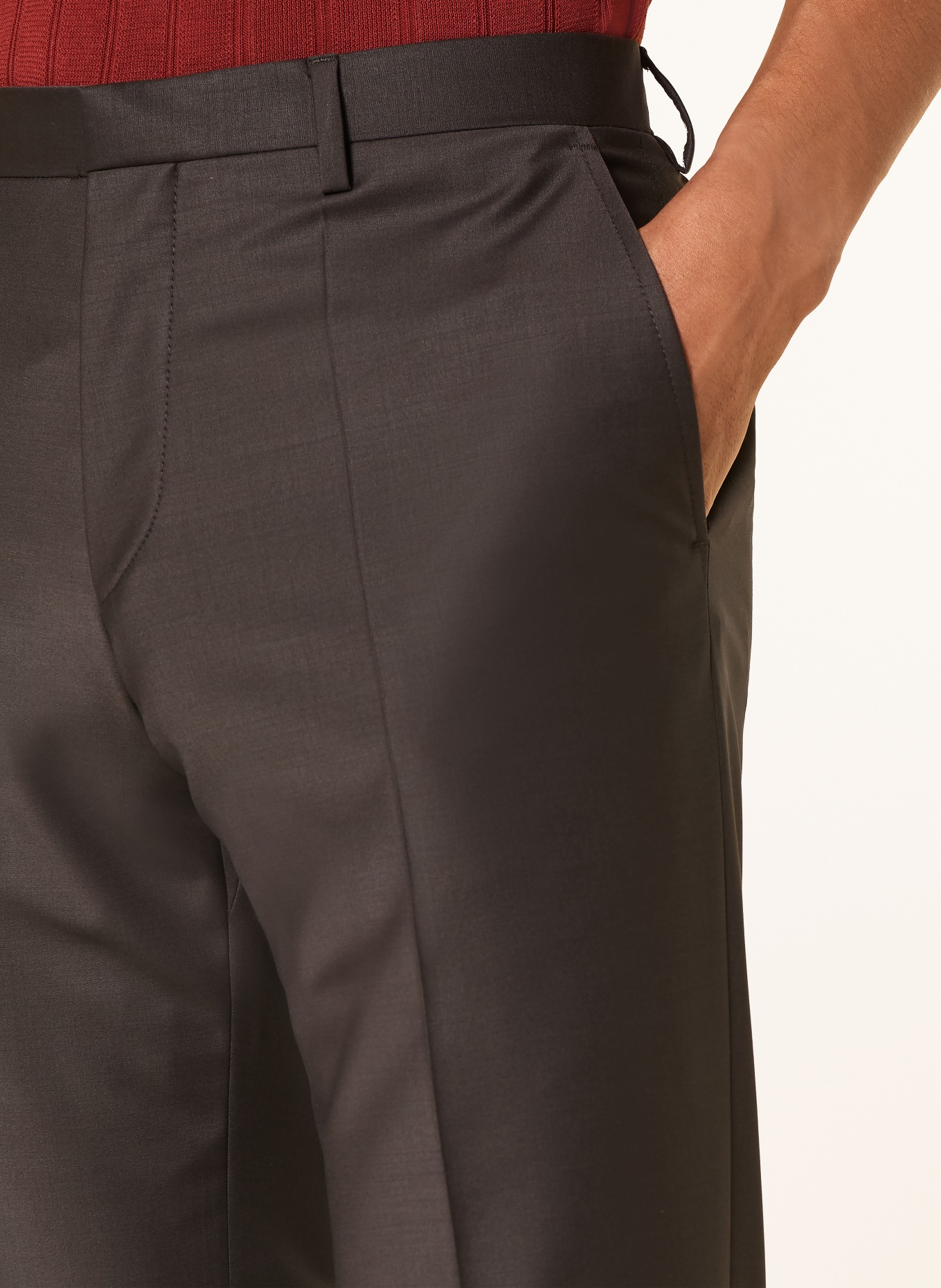 ROY ROBSON Pantalon slim fit: A201 DARK BROWN