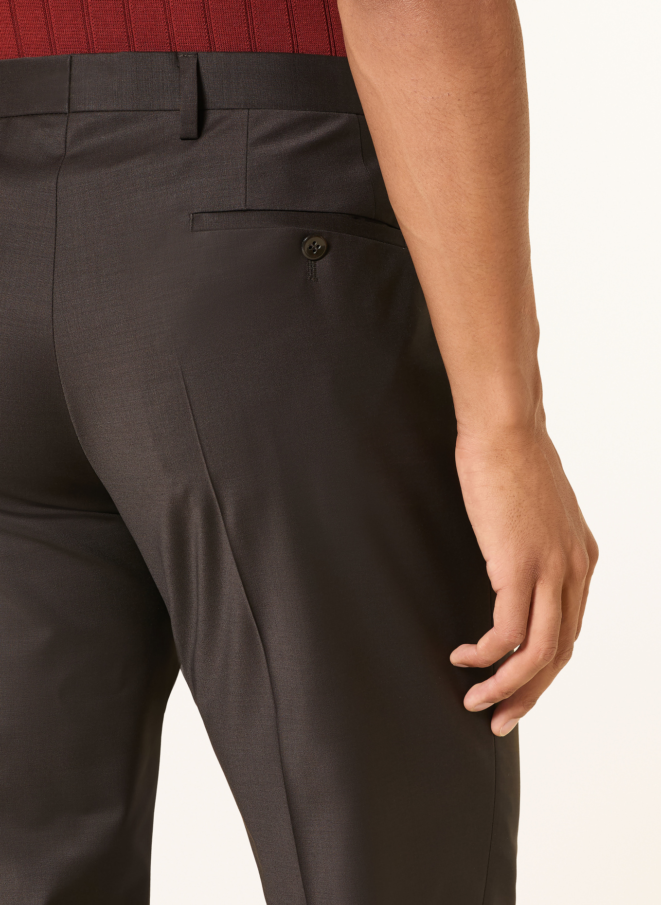 ROY ROBSON Pantalon slim fit: A201 DARK BROWN