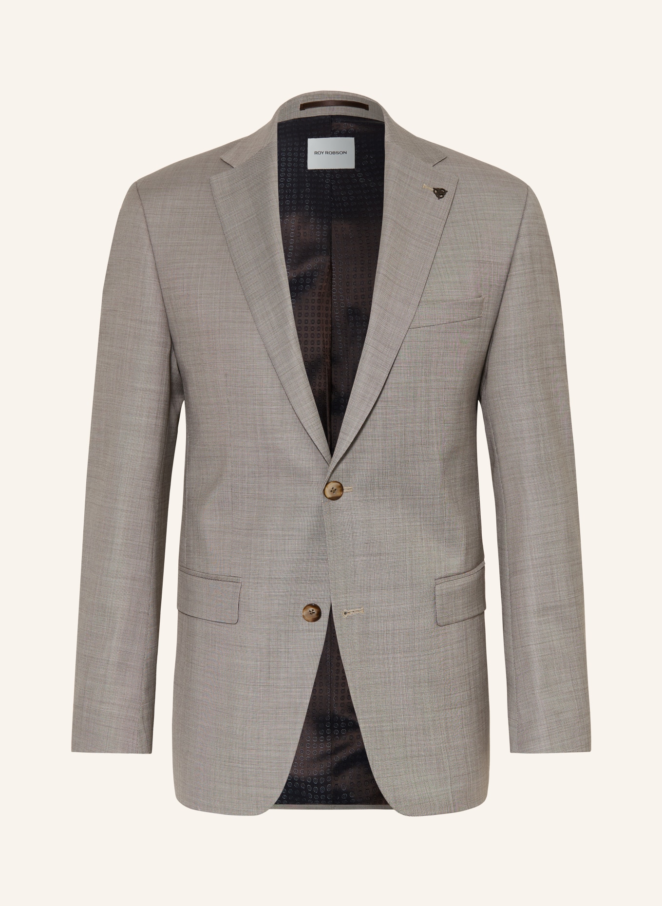 ROY ROBSON Regular-fit suit jacket: A250 LIGHT BROWN