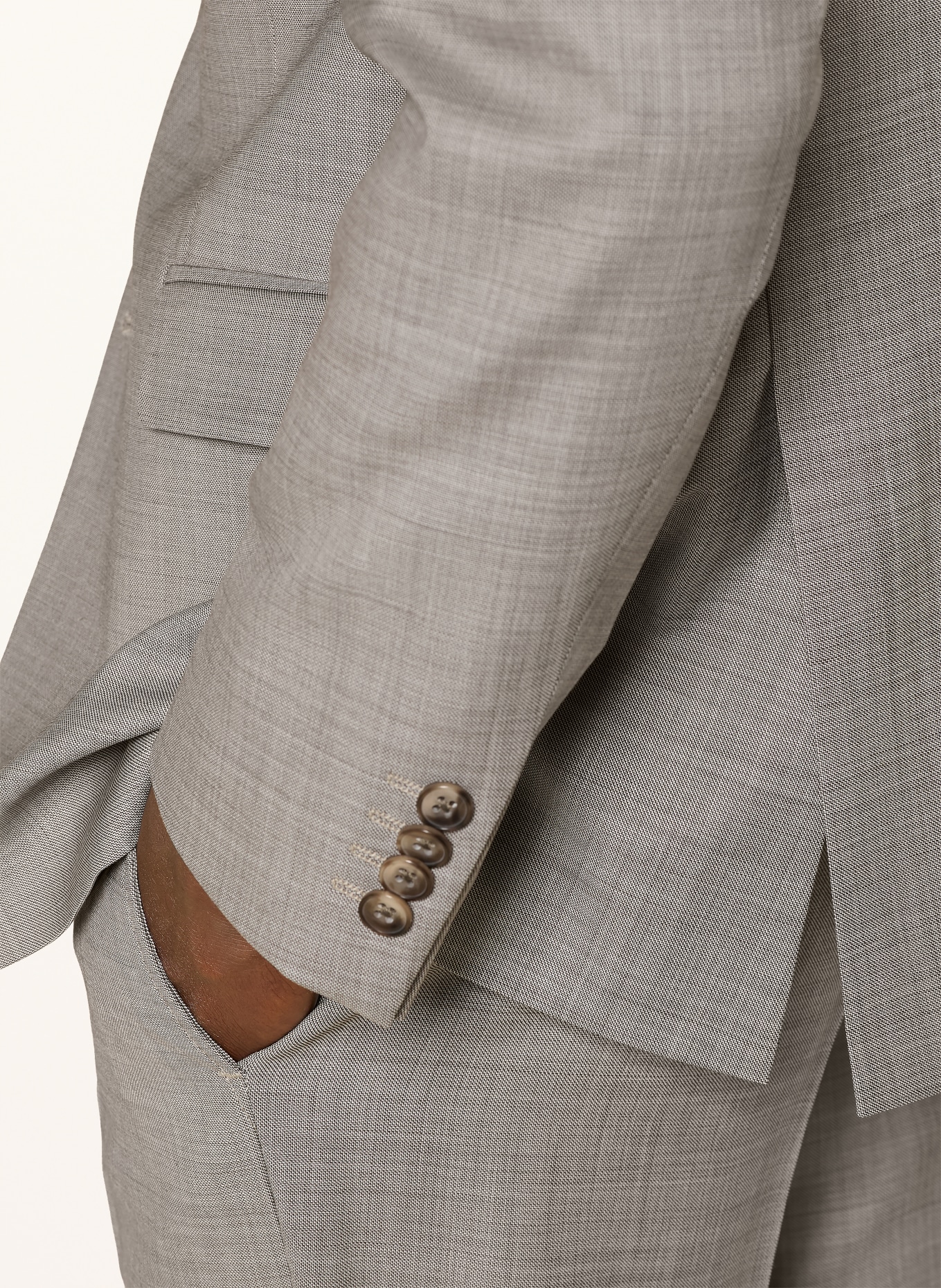 ROY ROBSON Regular-fit suit jacket: A250 LIGHT BROWN