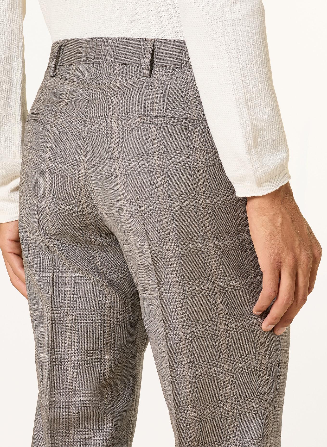 ROY ROBSON Anzughose Slim Fit: H210 DARK BROWN