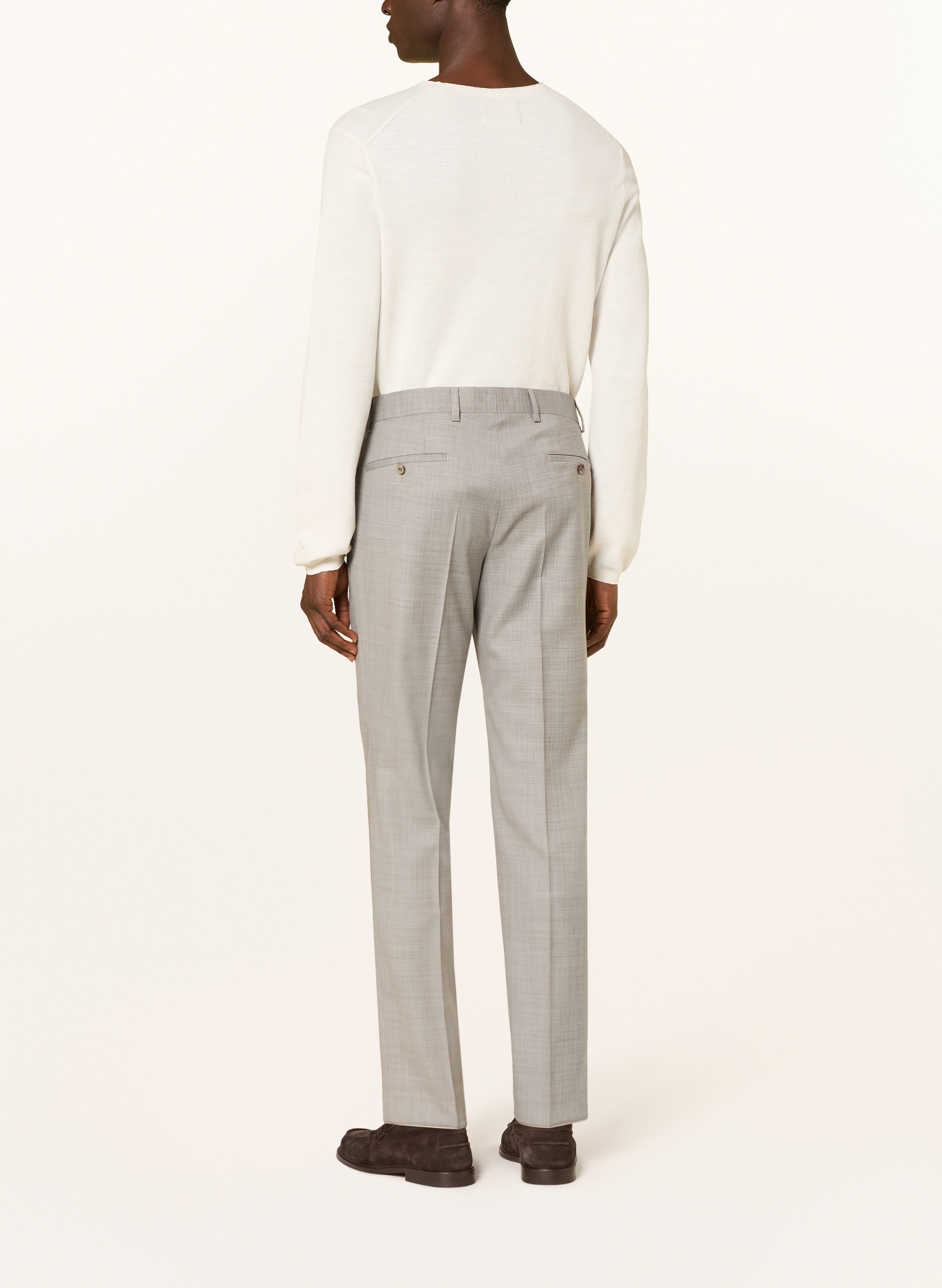 ROY ROBSON Regular-fit suit trousers: A250 LIGHT BROWN