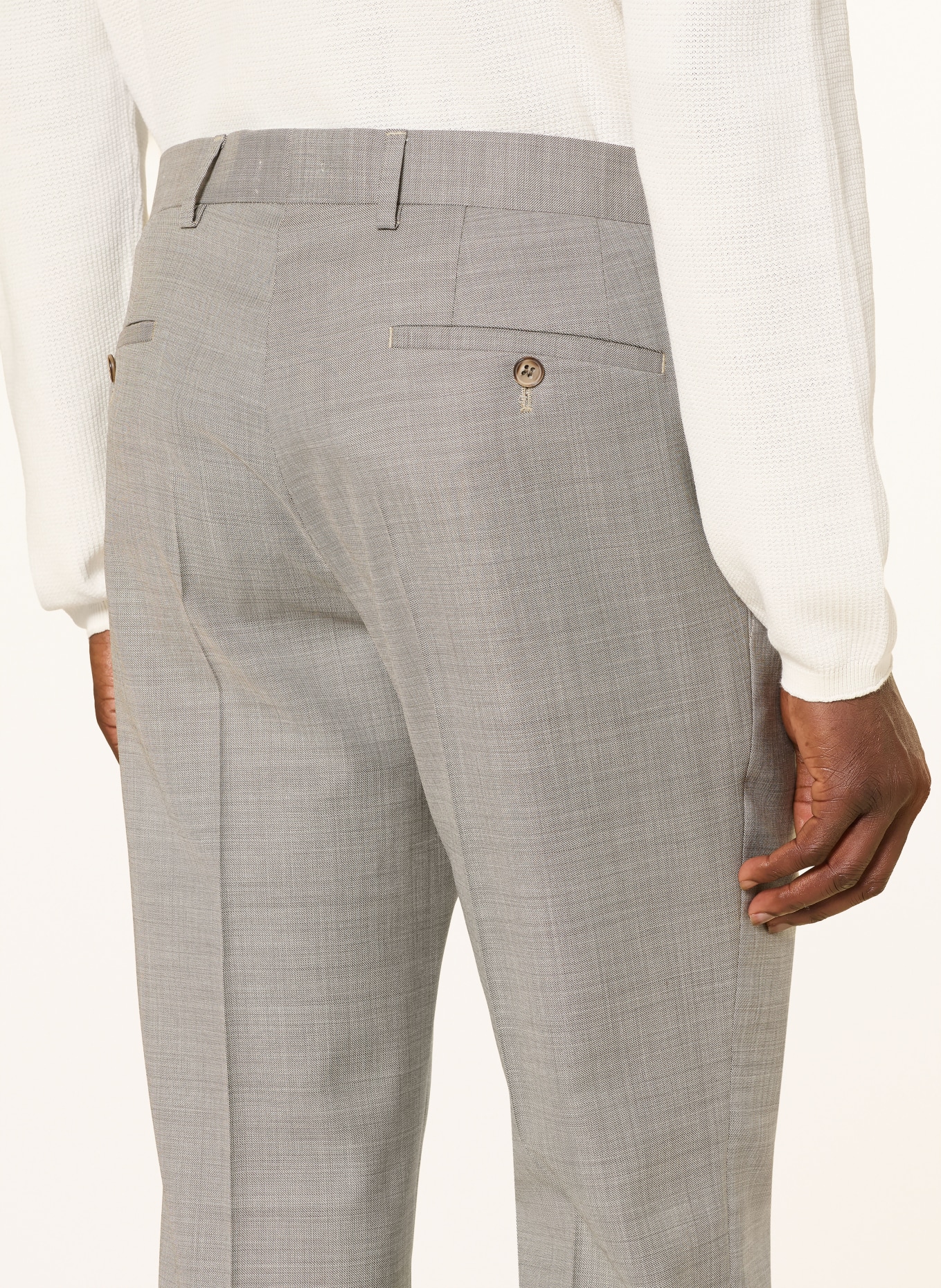 ROY ROBSON Regular-fit suit trousers: A250 LIGHT BROWN
