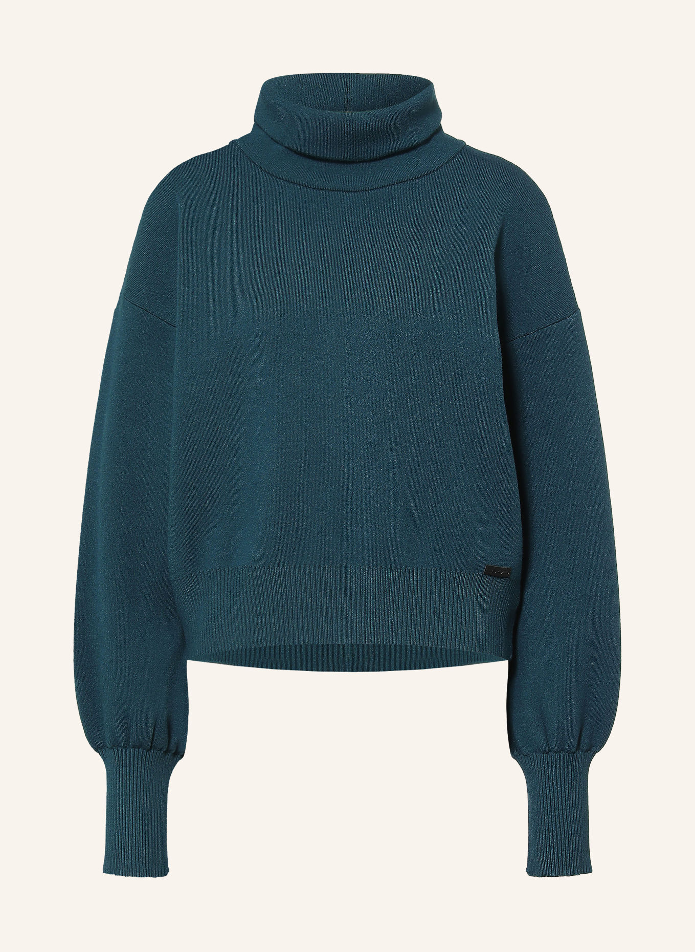 ELIAS RUMELIS Rollkragenpullover GRACIE: PETROL