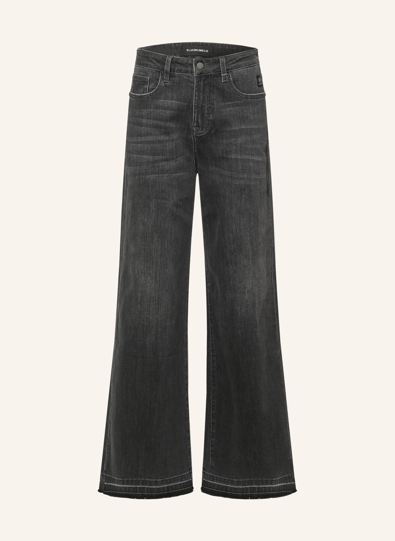 ELIAS RUMELIS Wide Leg Jeans KALEA: 1542 mouse grey