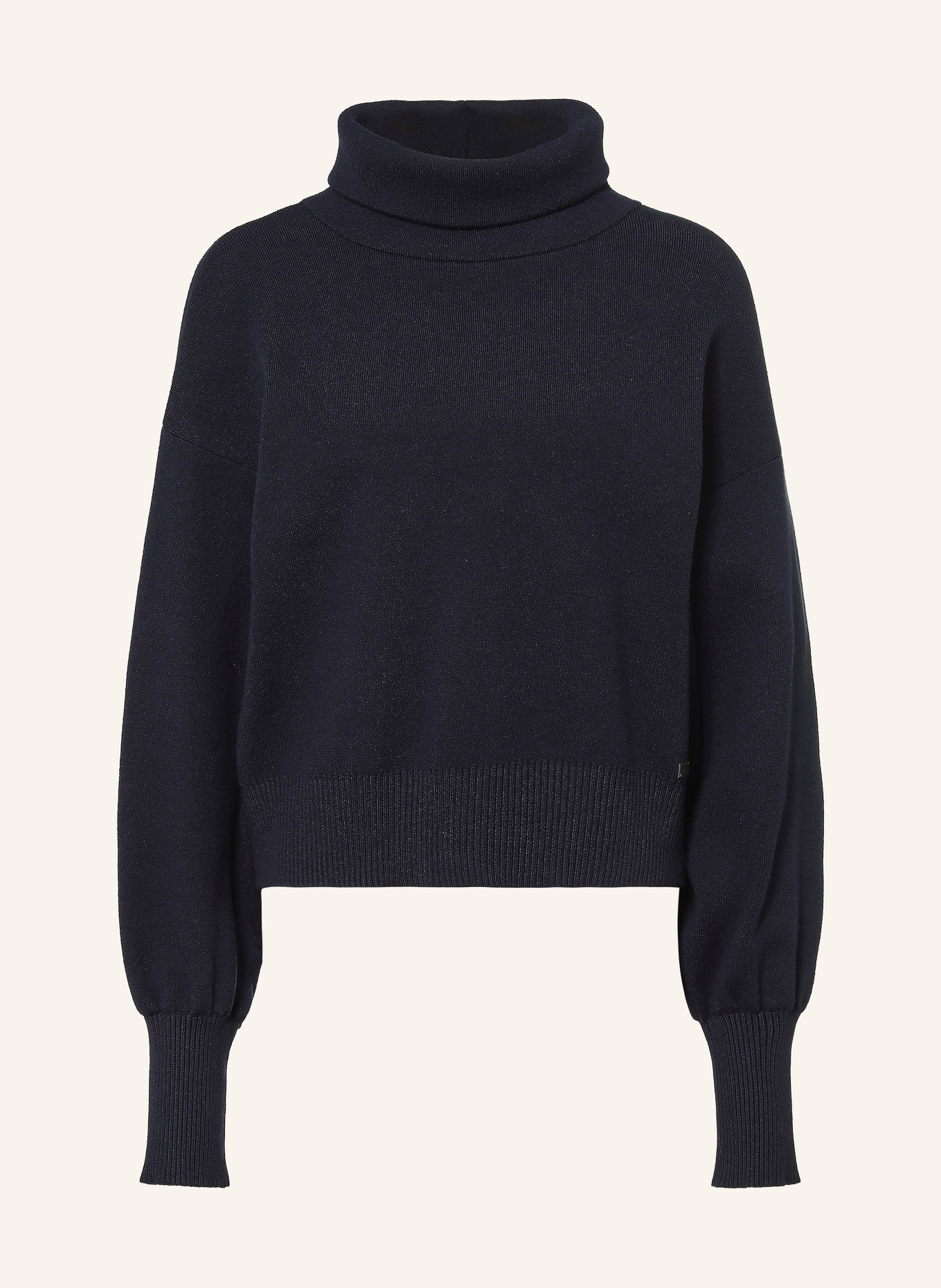 ELIAS RUMELIS Rollkragenpullover GRACIE: DUNKELBLAU