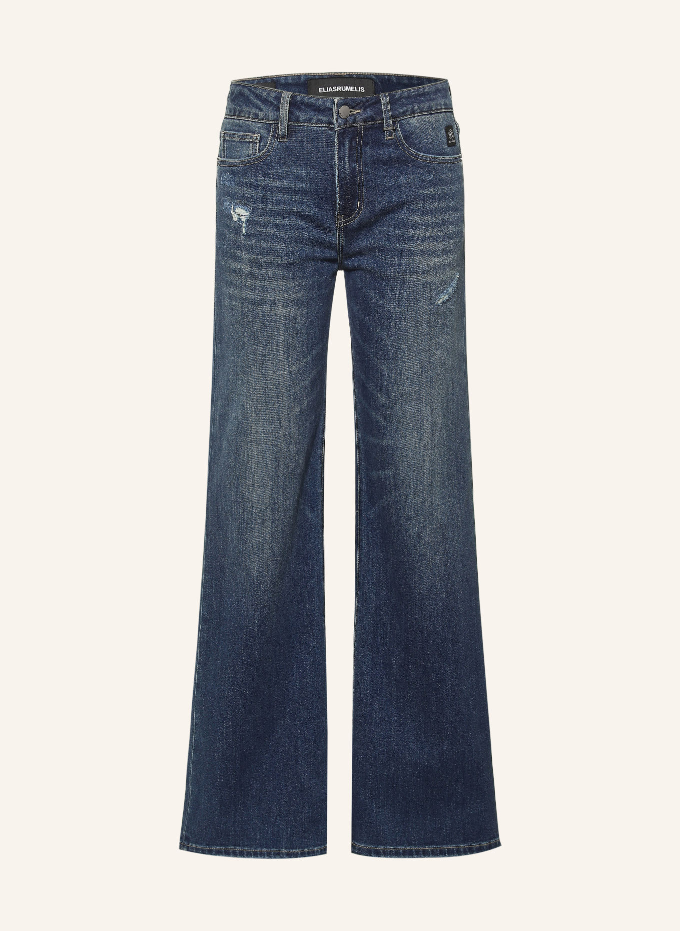 ELIAS RUMELIS Jeansy flared ZISSI: 1403 aruba blue