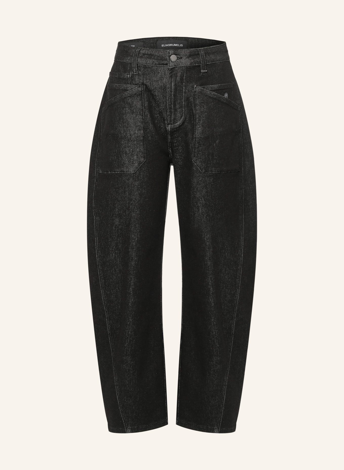 ELIAS RUMELIS Barrel Jeans ISABELLA: 984 raw black