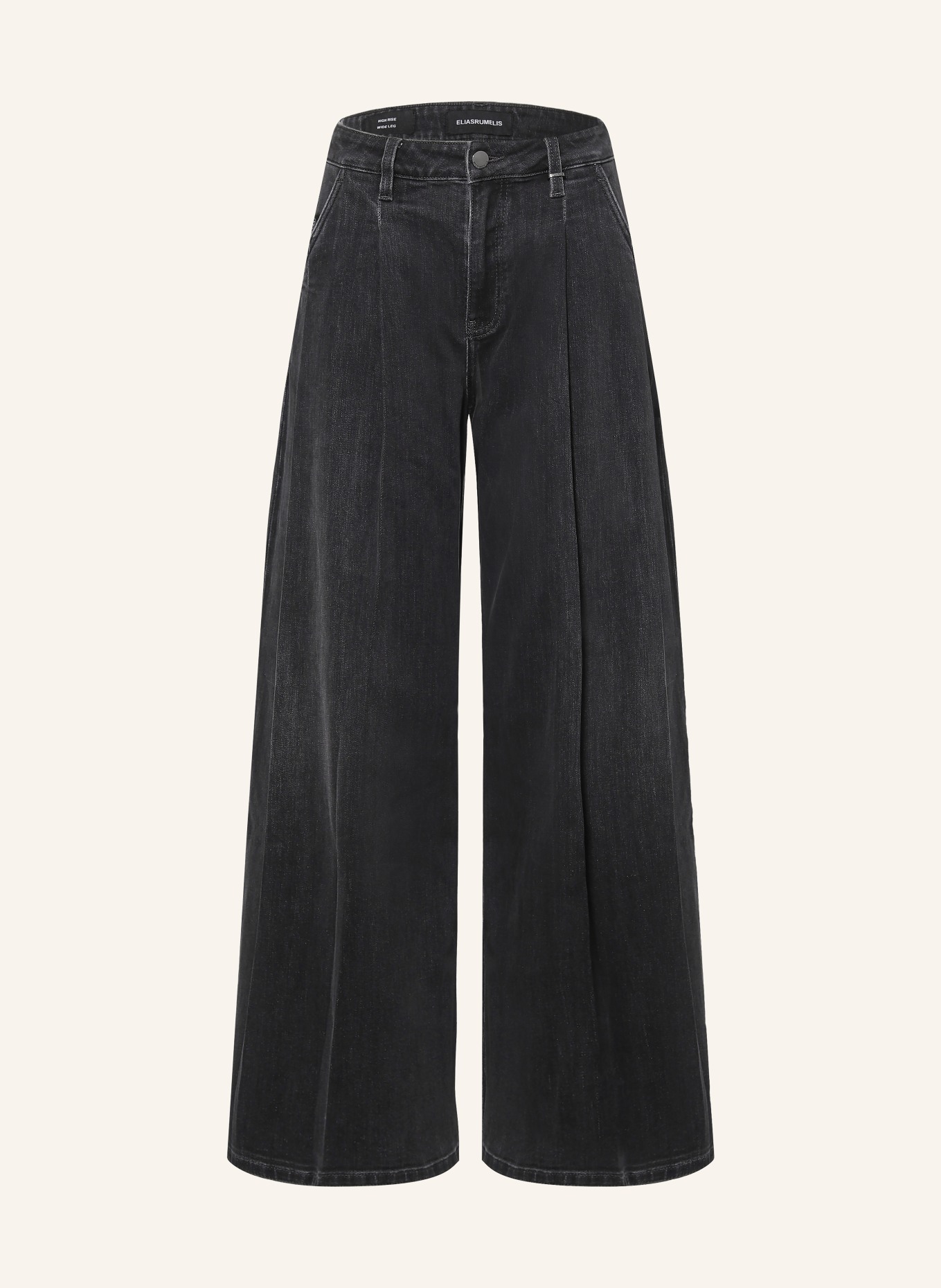 ELIAS RUMELIS Wide leg jeans KANA: 1542 mouse grey