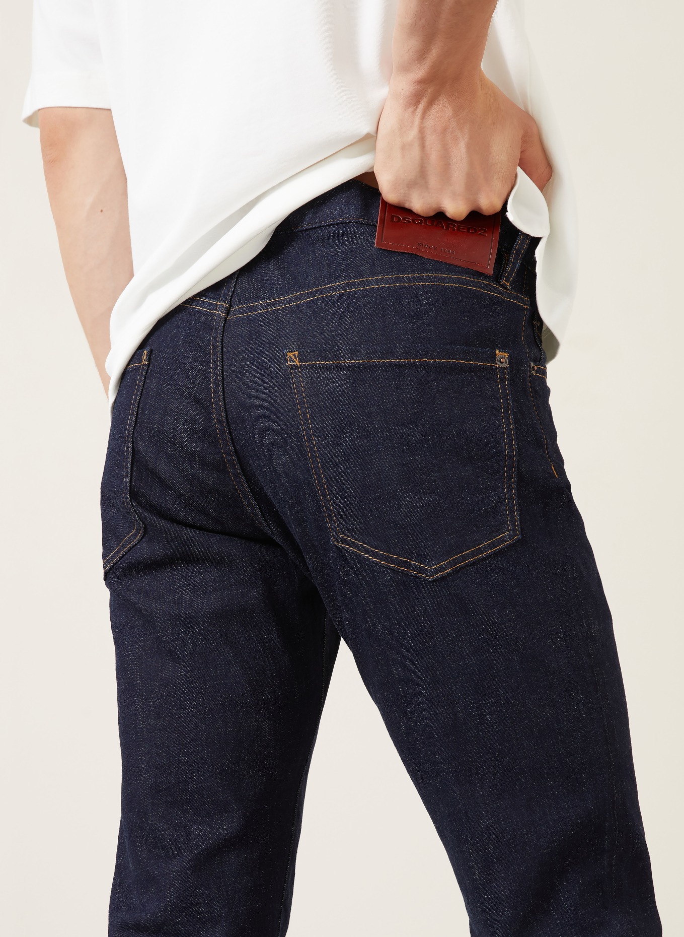 DSQUARED2 Jeans TEDDY Extra Slim Fit: 470 NAVY BLUE