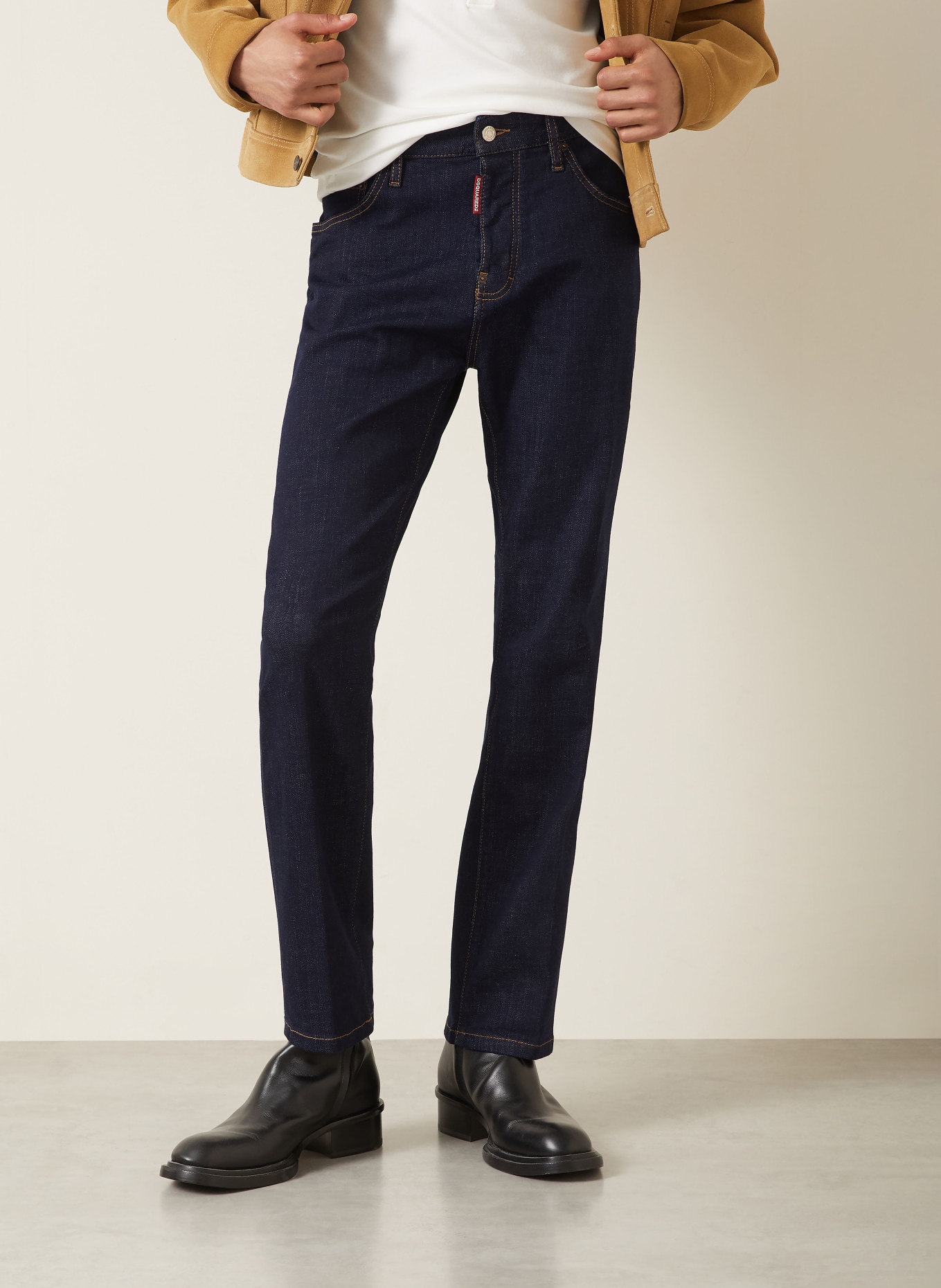 DSQUARED2 Jeansy 642 Regular Fit: 470 NAVY BLUE