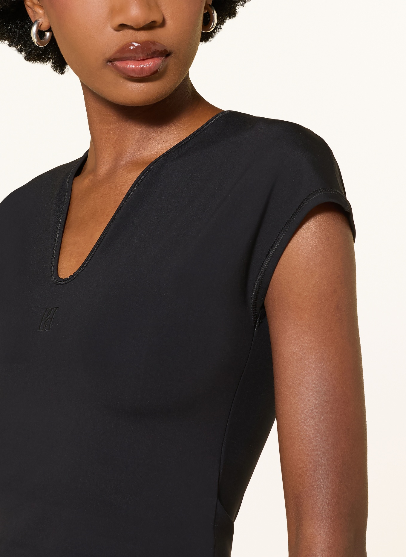 BY MALENE BIRGER T-shirt VENAZIA: NOIR
