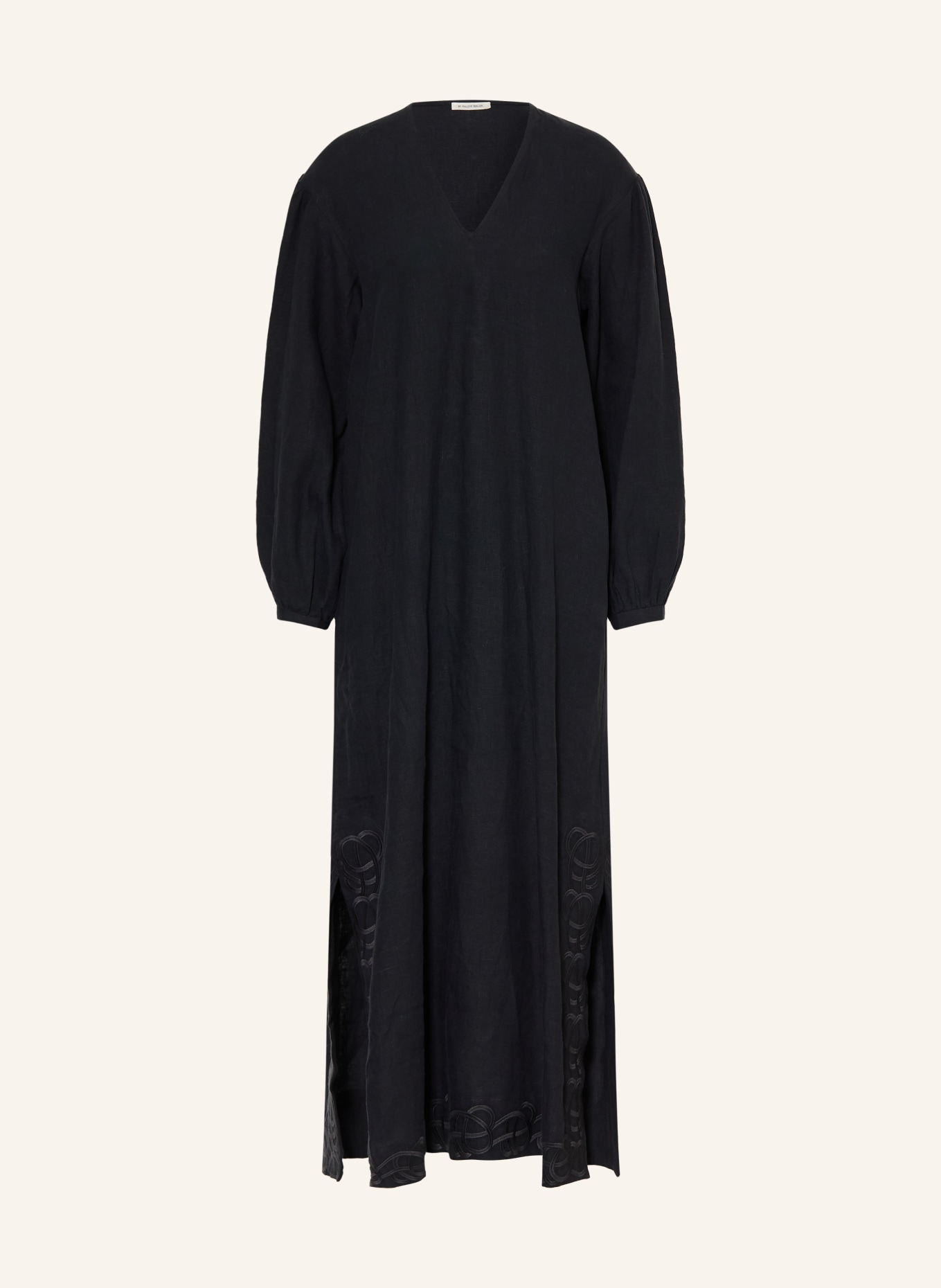 BY MALENE BIRGER Leinenkleid LOUISE: DUNKELBLAU