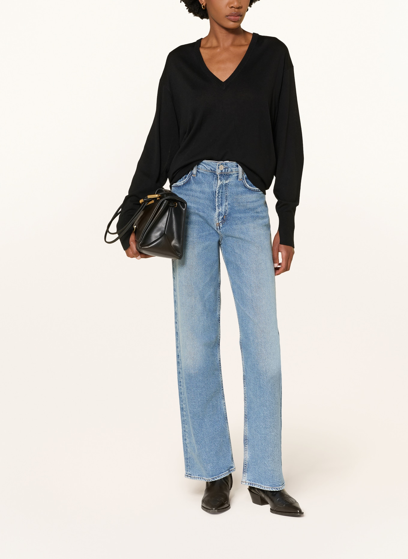 BY MALENE BIRGER DERYA Sweater: BLACK