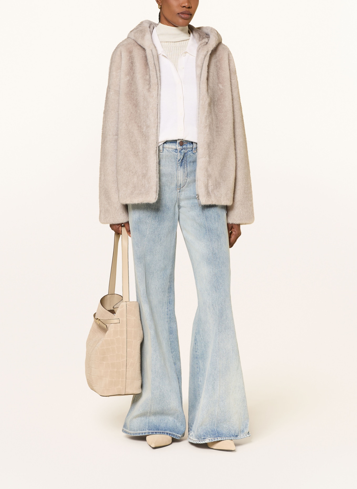 lilienfels Kunstbontjas: BEIGE