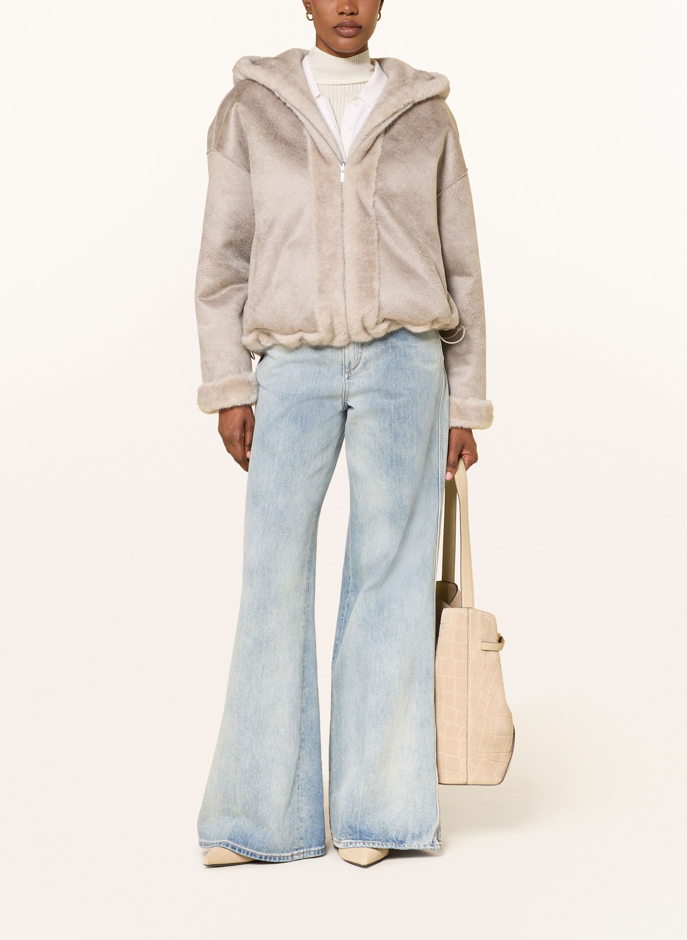 lilienfels Kunstbontjas: BEIGE