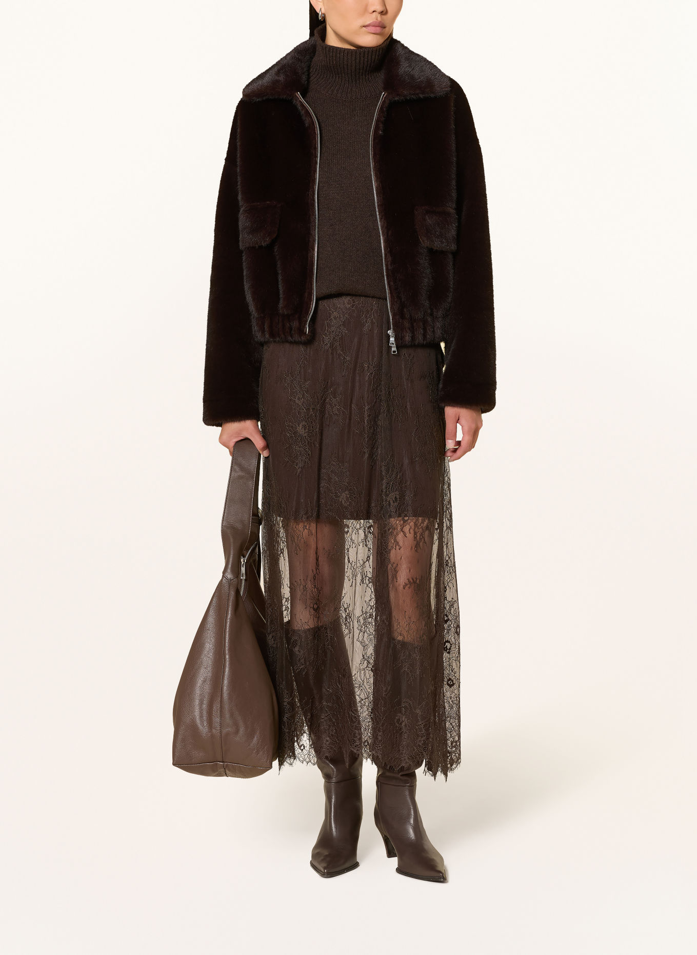 darling harbour Kunstbontjas: DARK BROWN