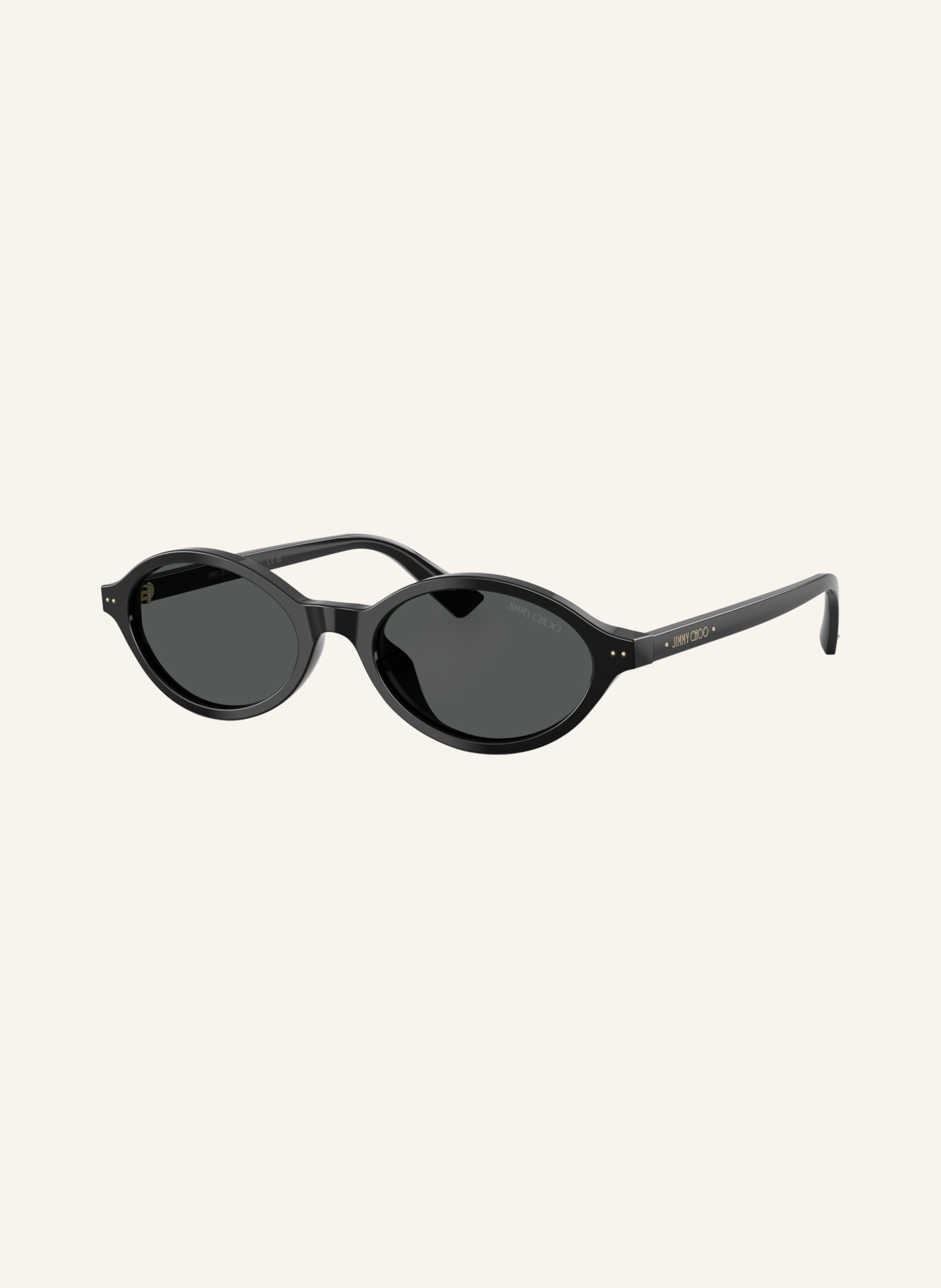 JIMMY CHOO Sonnenbrille JC5068U: SCHWARZ/ DUNKELGRAU