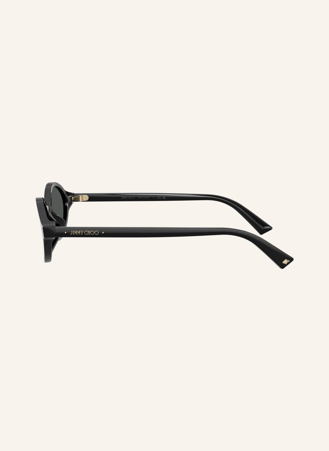 JIMMY CHOO Sonnenbrille JC5068U: SCHWARZ/ DUNKELGRAU