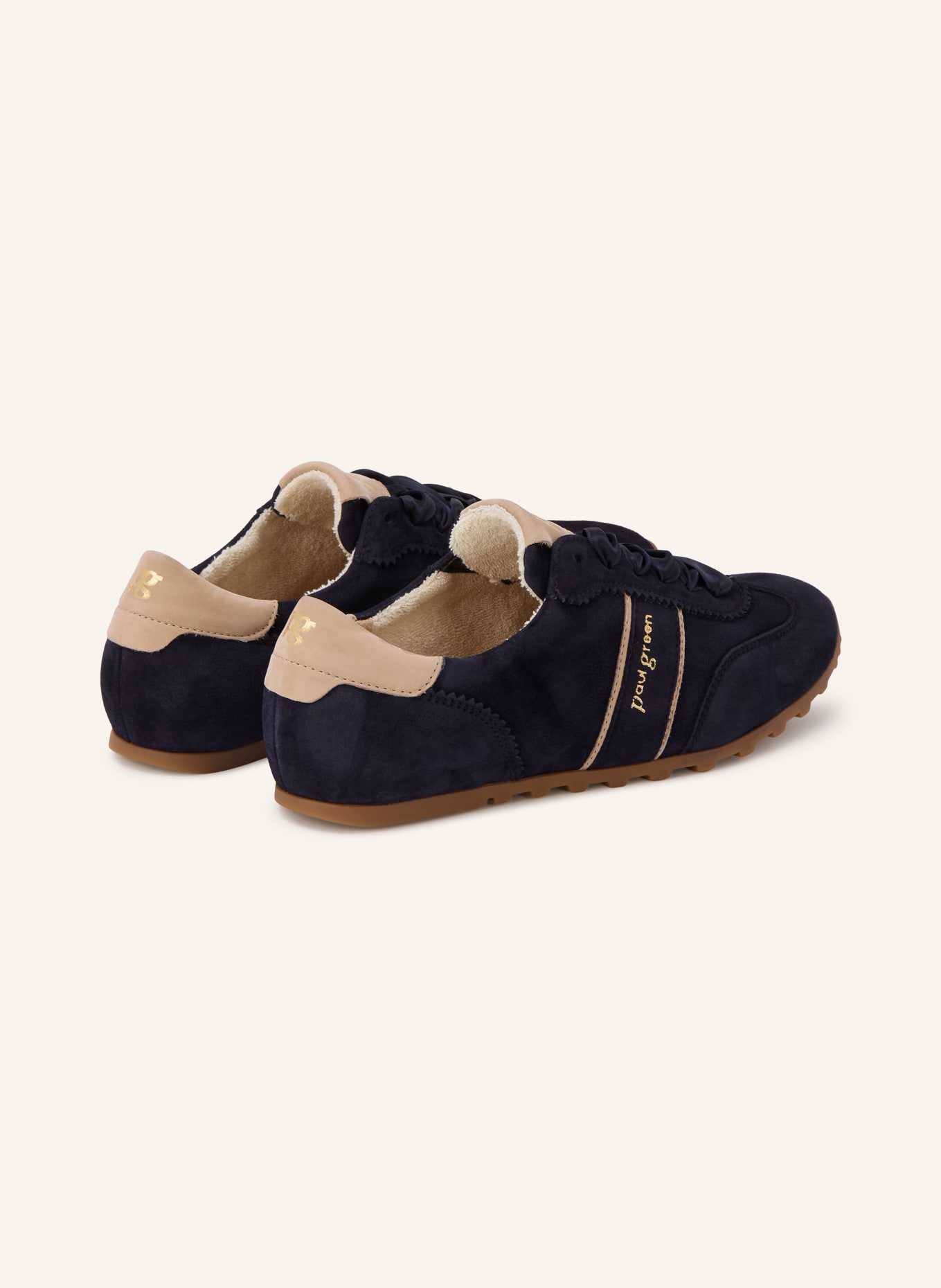 paul green Sneaker: DUNKELBLAU / BEIGE