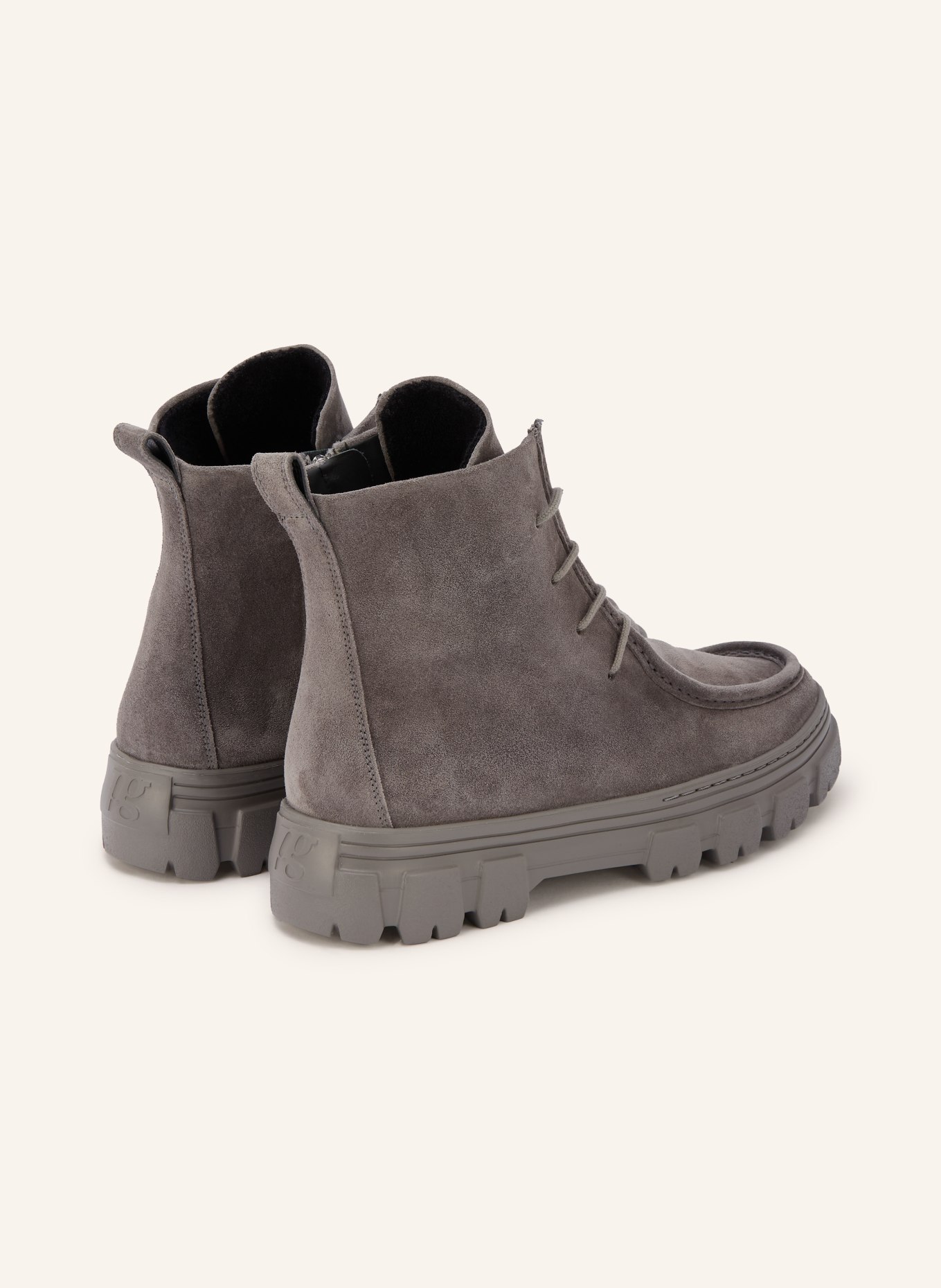 paul green Schnürboots: GRAU