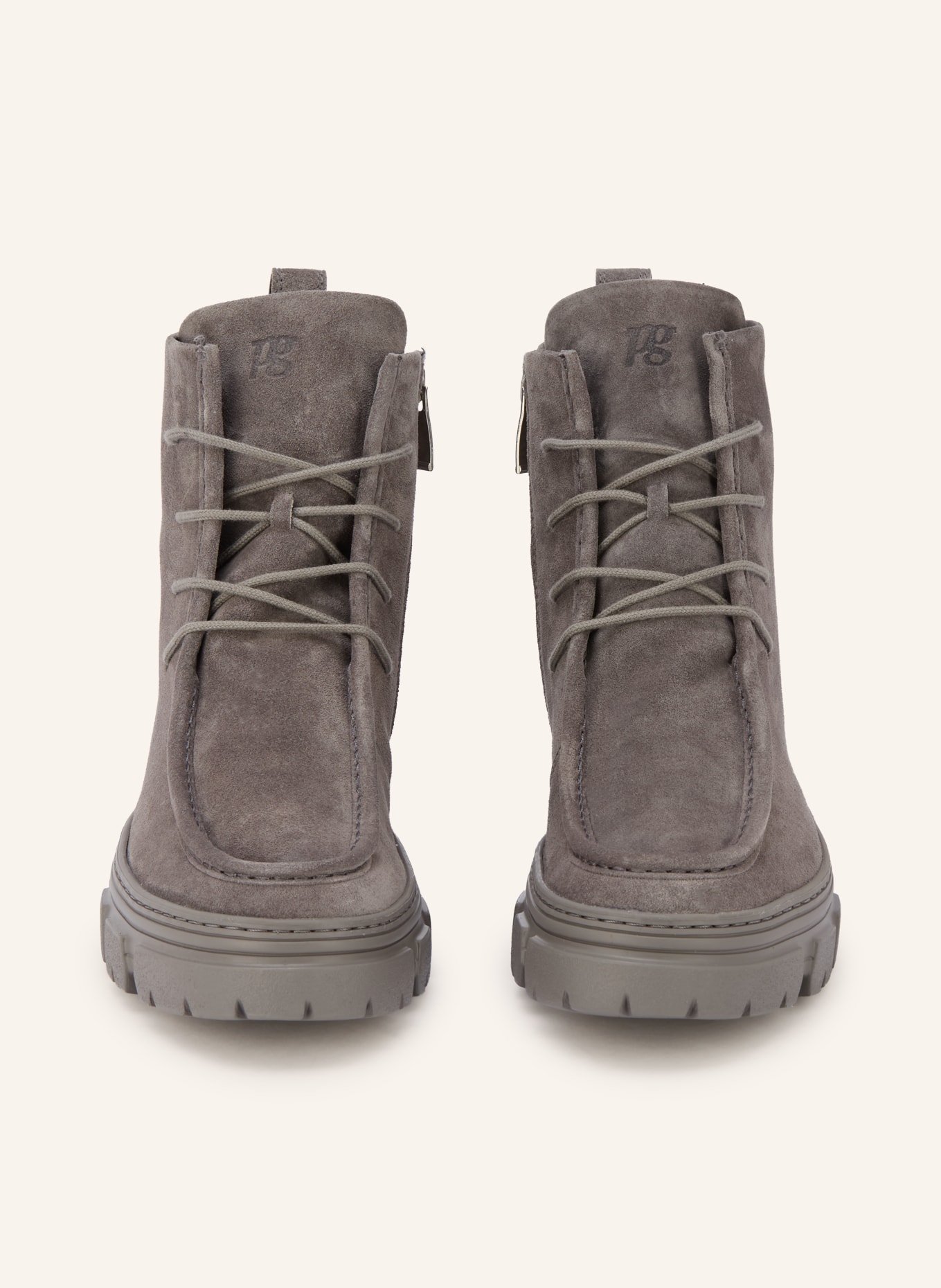 paul green Schnürboots: GRAU